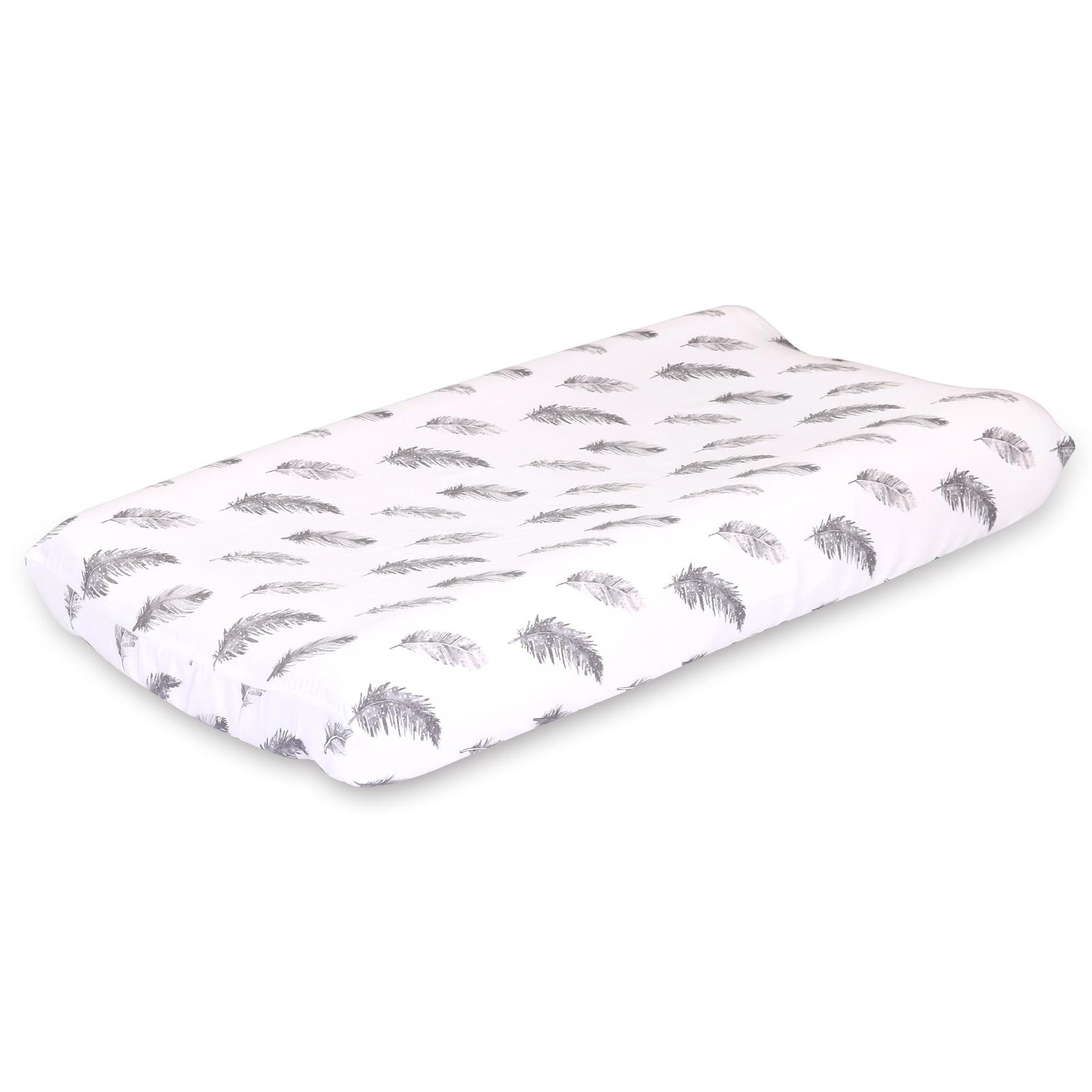 Farmhouse Feather Changing Pad Cover