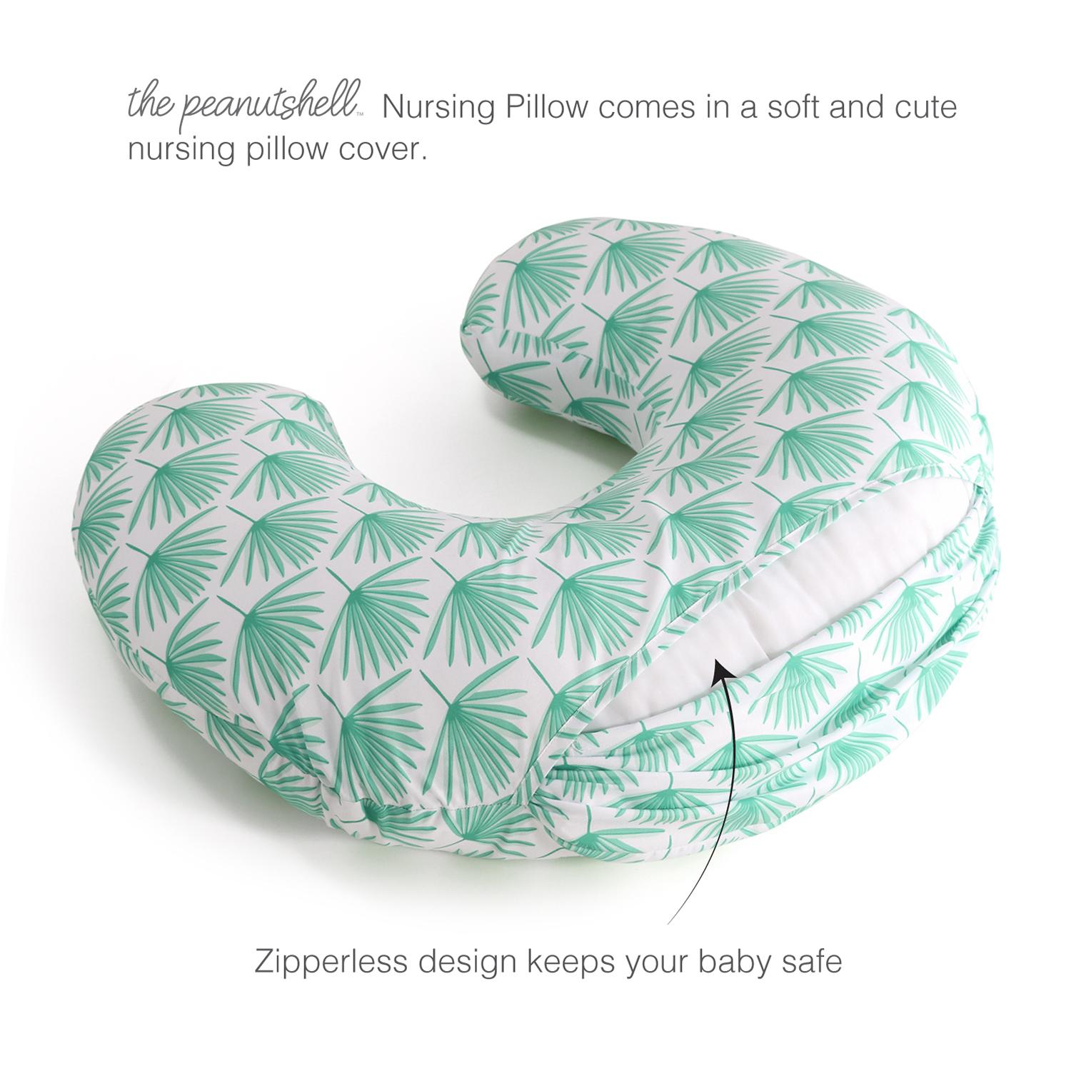 Boho Botanical Nursing Pillow