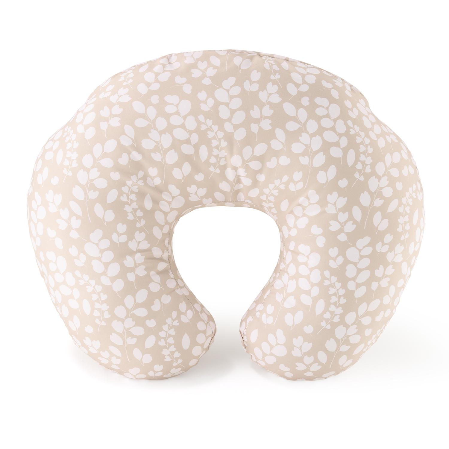 Beige Botanical Nursing Pillow