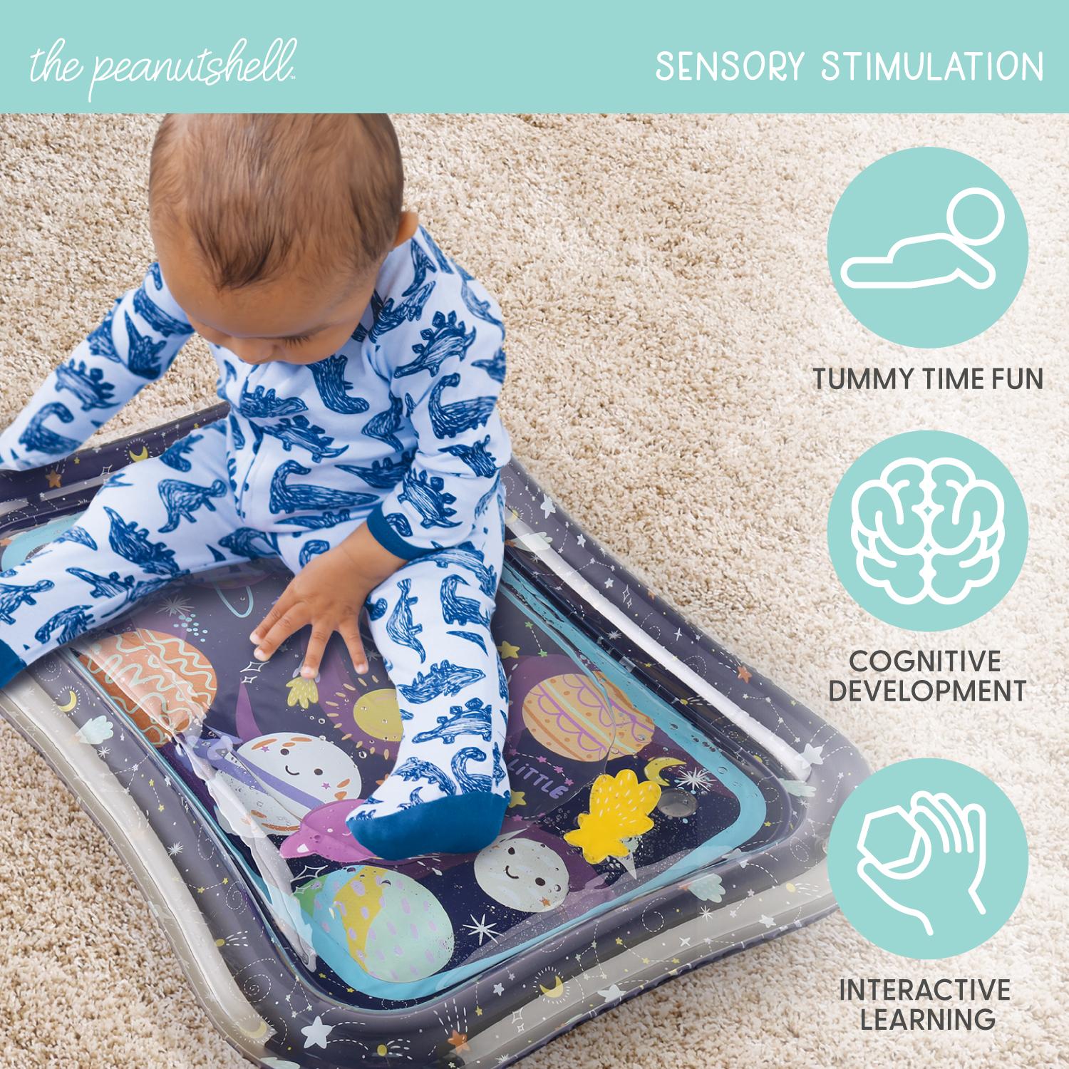 Space Tummy Time Water Playmat