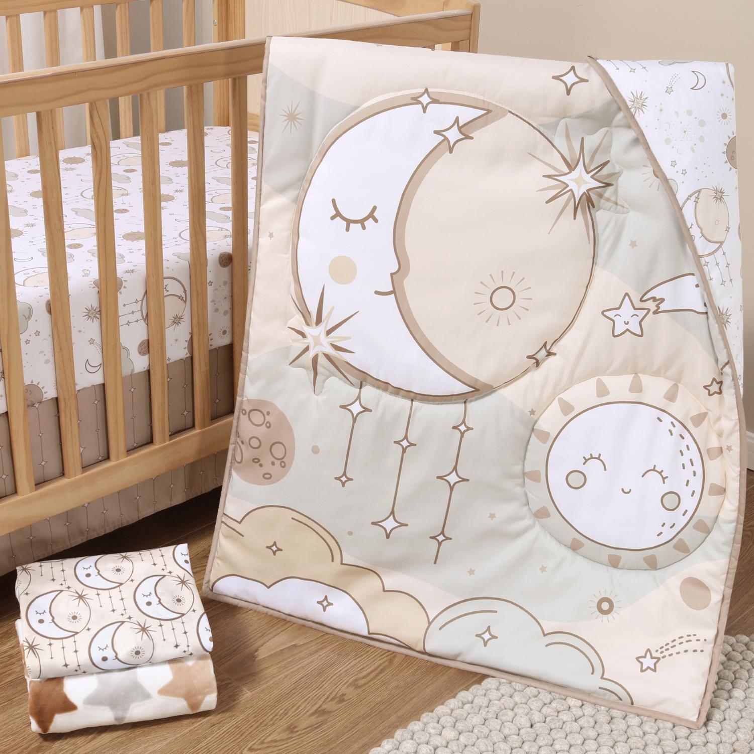 Starry Skies 5 Piece Crib Bedding Set