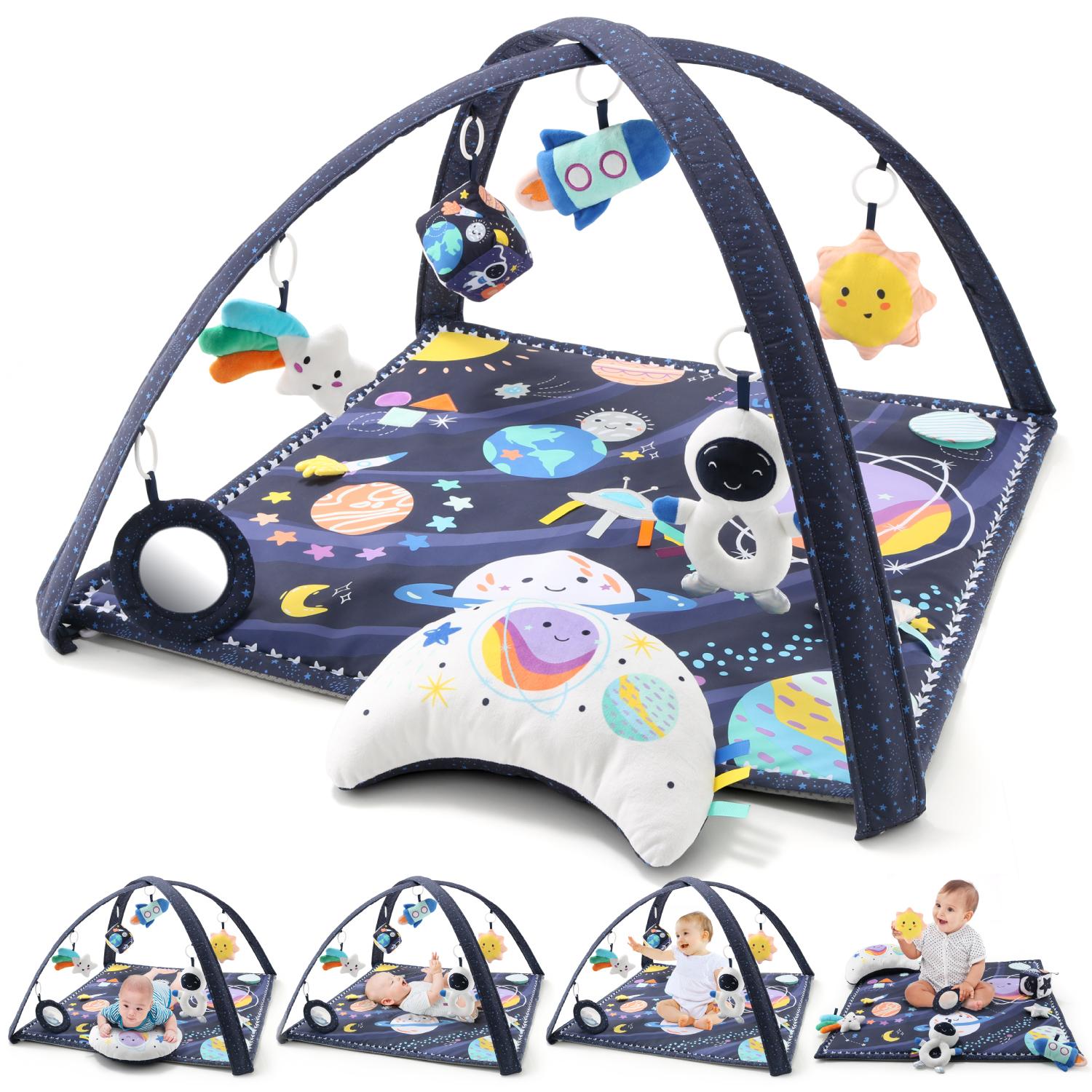 Space 7-in-1 Baby Activity Gym Playmat