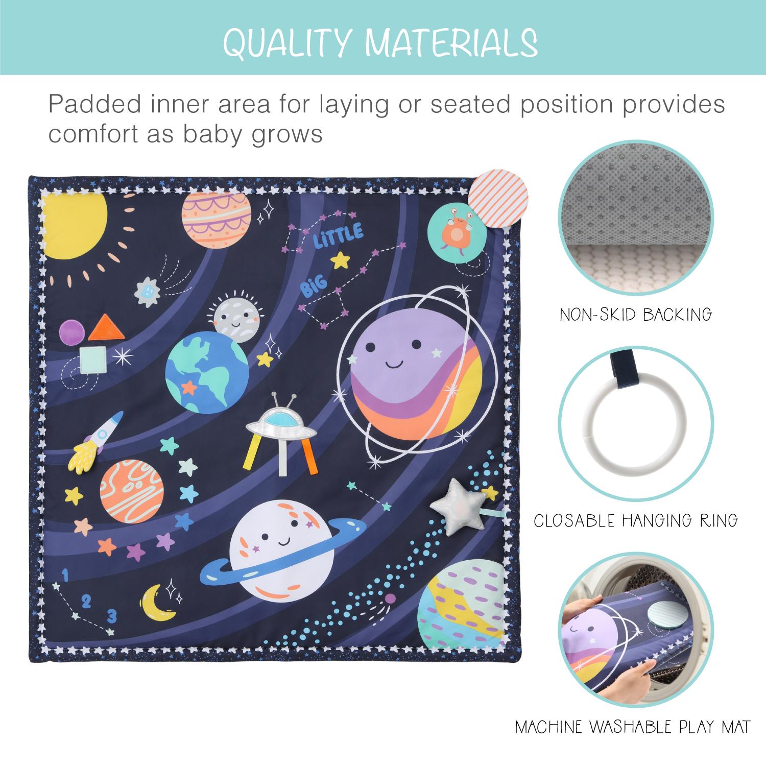 Space 7-in-1 Baby Activity Gym Playmat