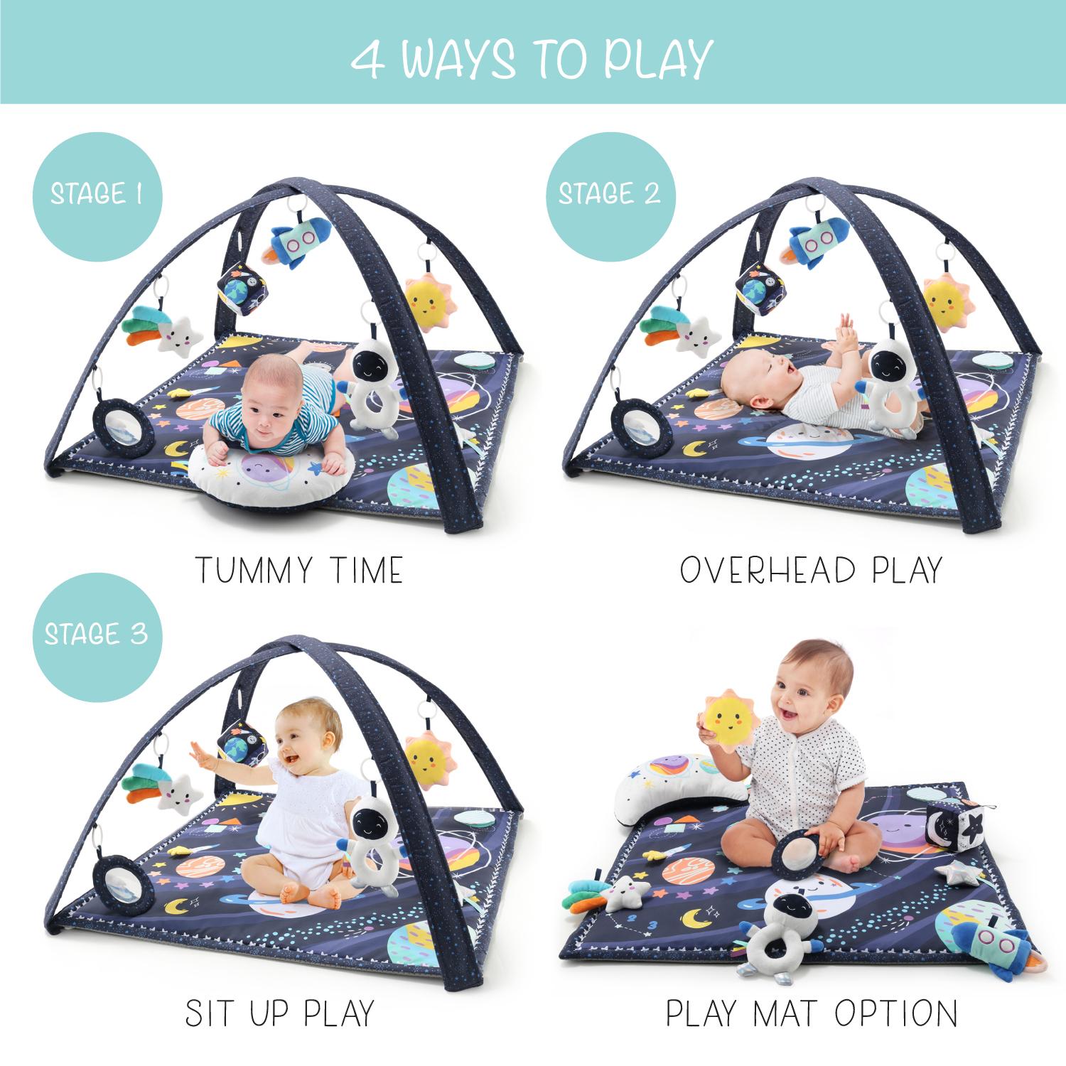 Space 7-in-1 Baby Activity Gym Playmat