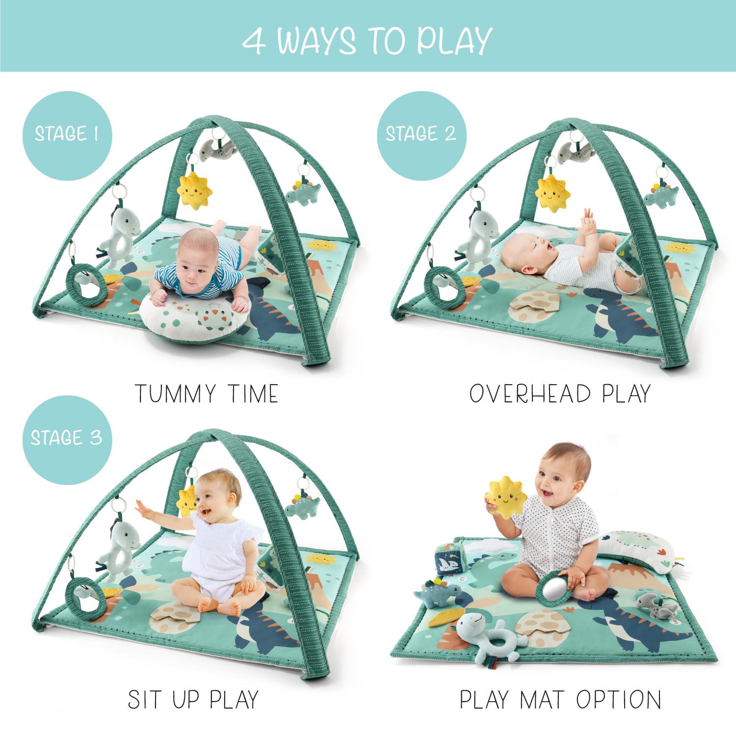 Dino 7-in-1 Baby Activity Gym & Playmat