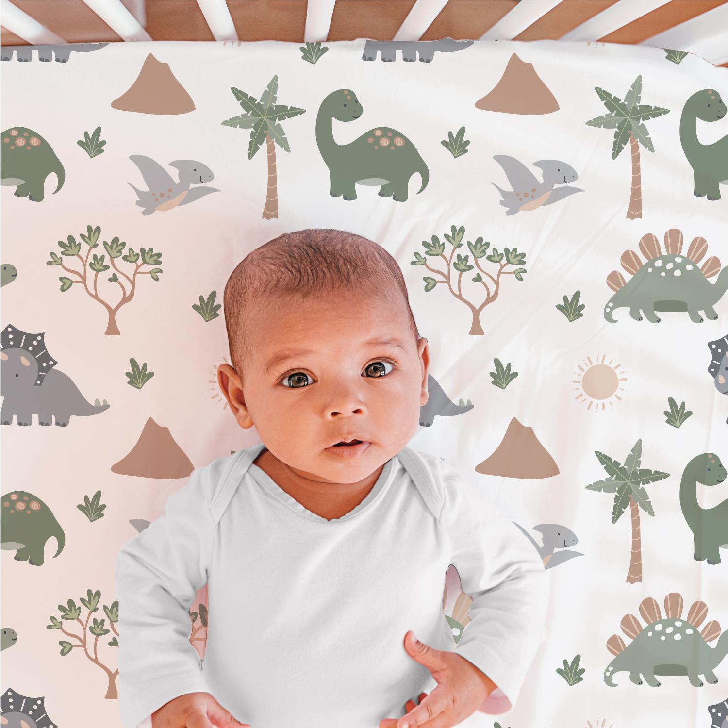 Dinosaur Dreams 3-Piece Crib Bedding Set