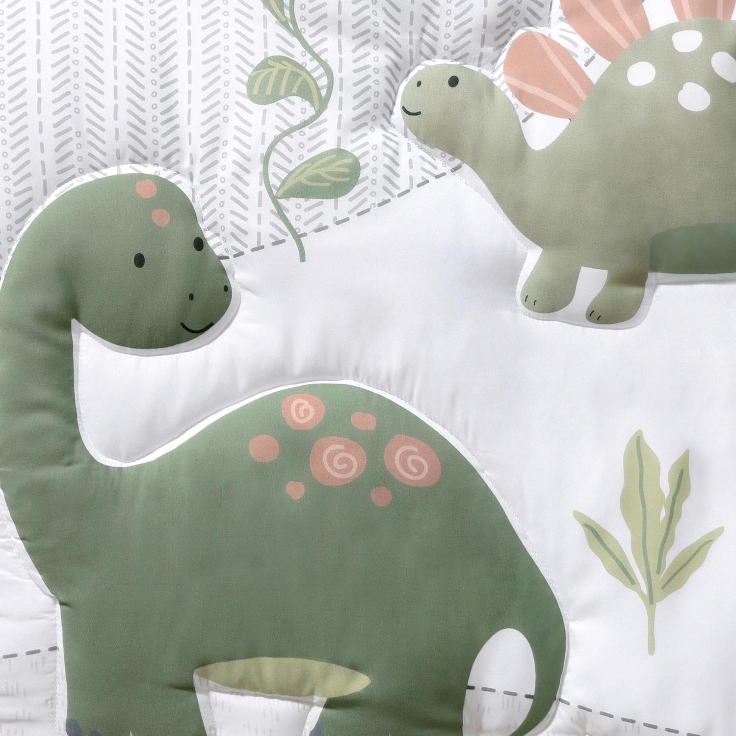 Dinosaur Dreams 3-Piece Crib Bedding Set