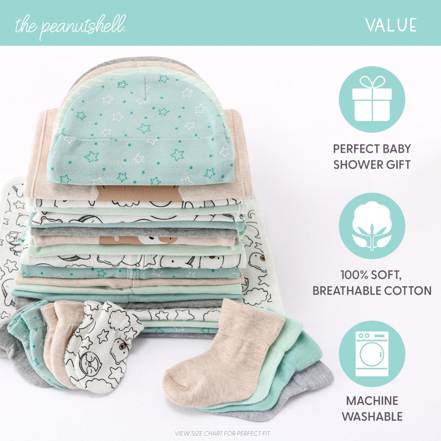 30-Piece Layette Gift Set, Restful Basics