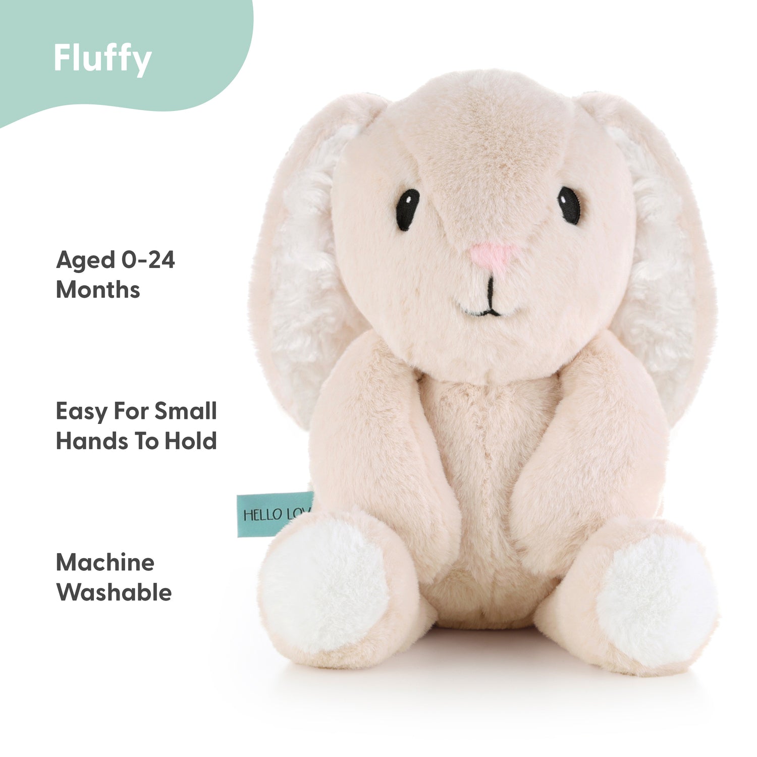 Fluffy the Plush Rabbit