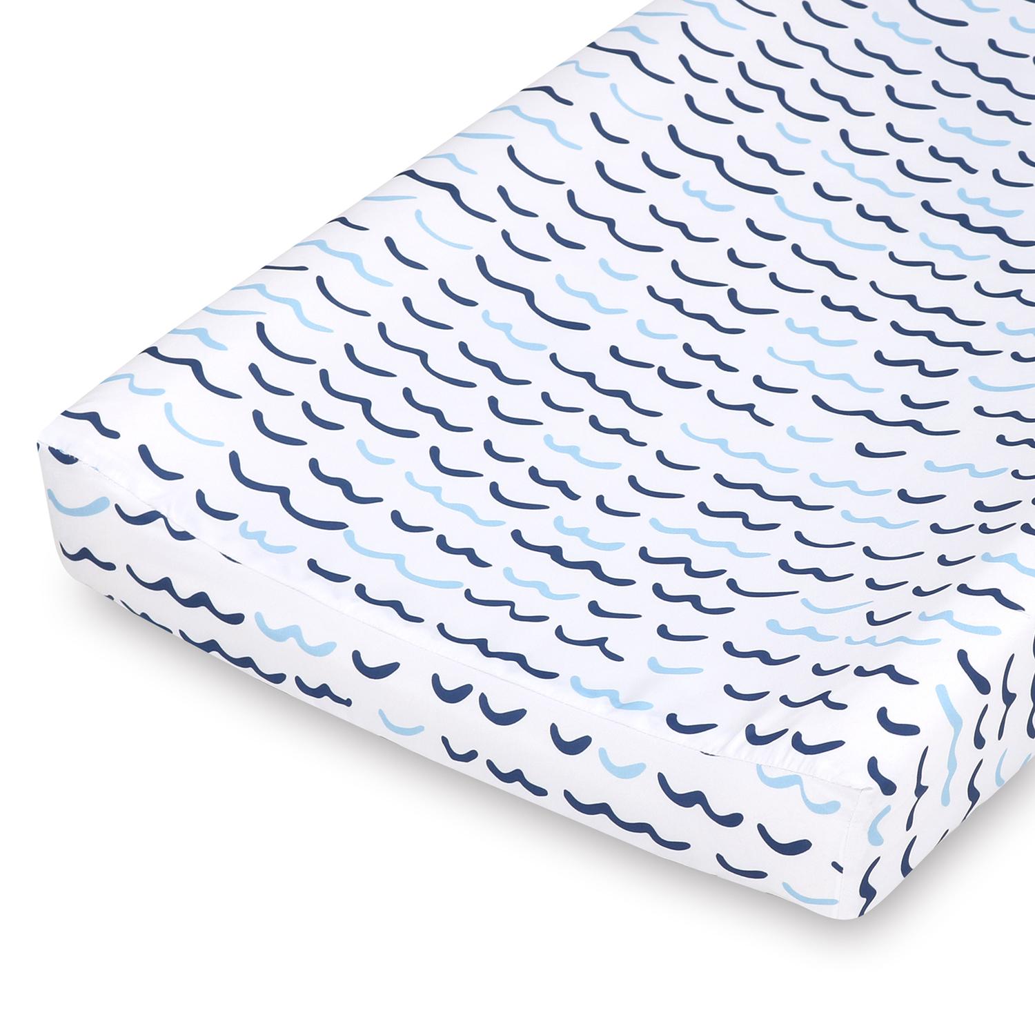 Nautical 3-Pack Changing Pad Covers