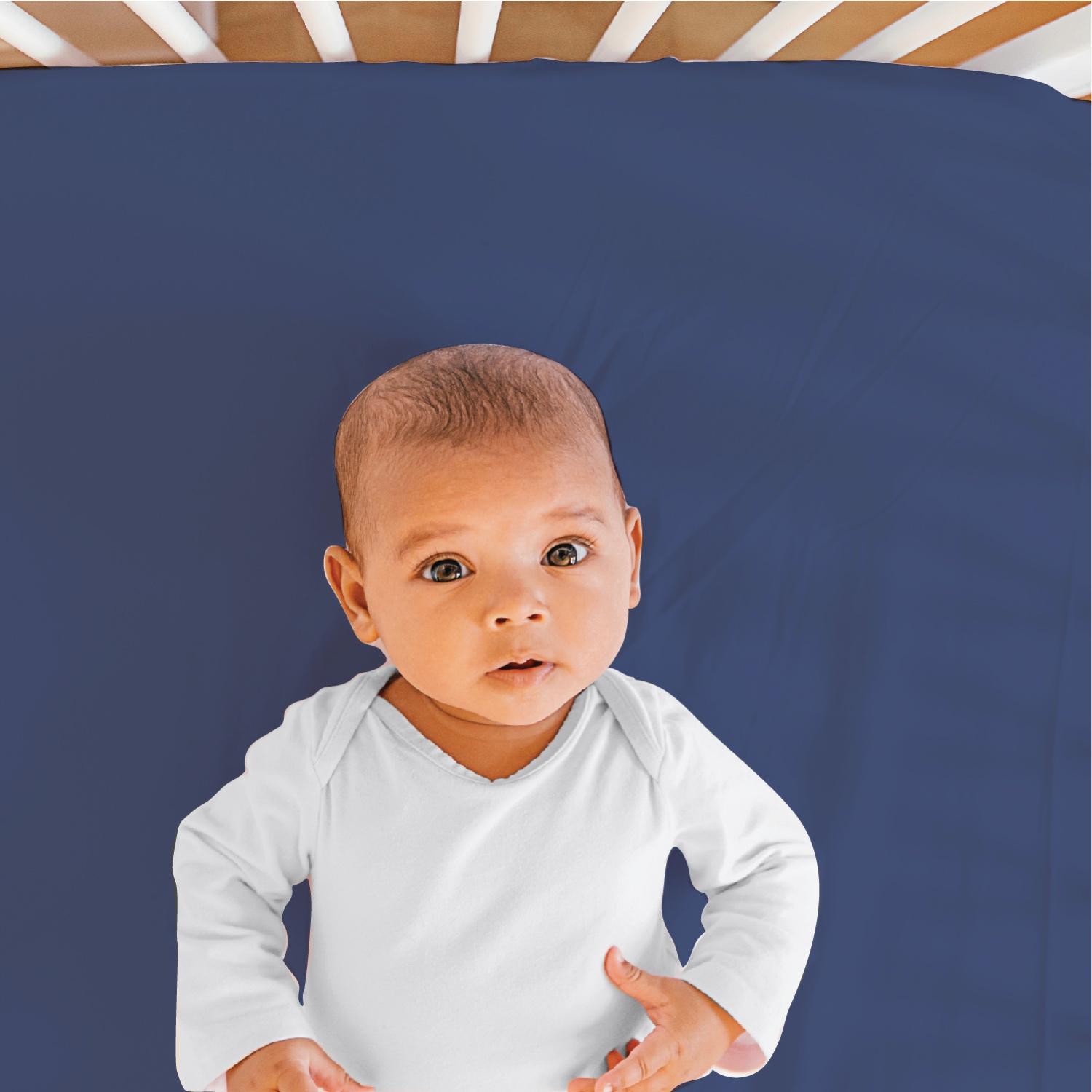 Nautical 4-Pack Fitted Crib Sheet Set