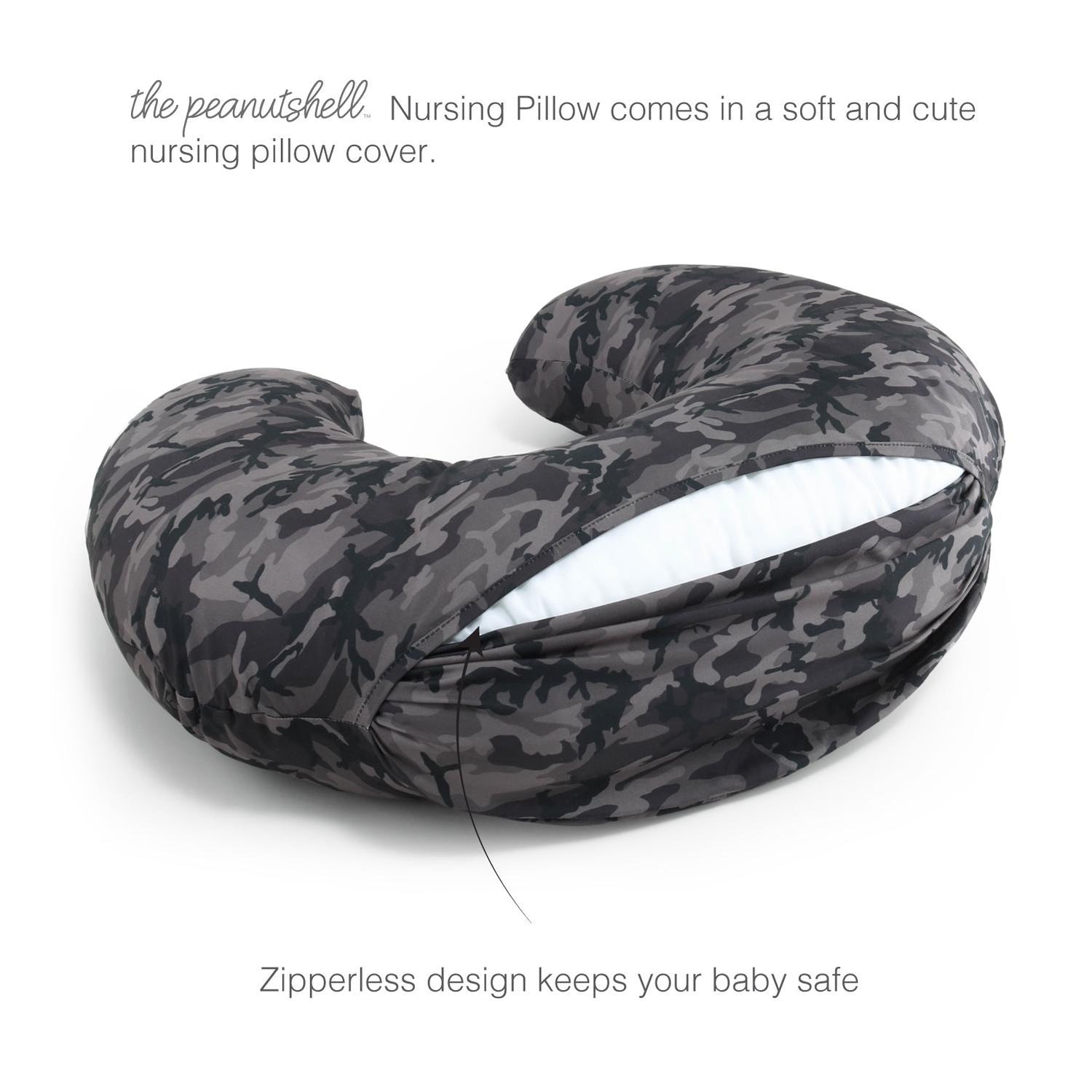 Camo Print Nursing Pillow