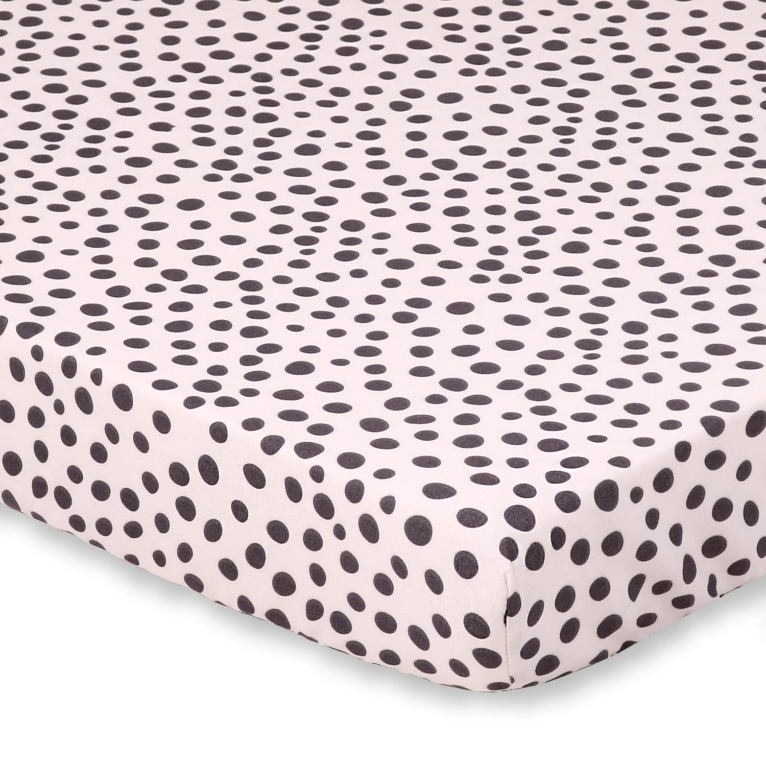 Cheetah Print Fitted Playard Sheets, 2-Pack