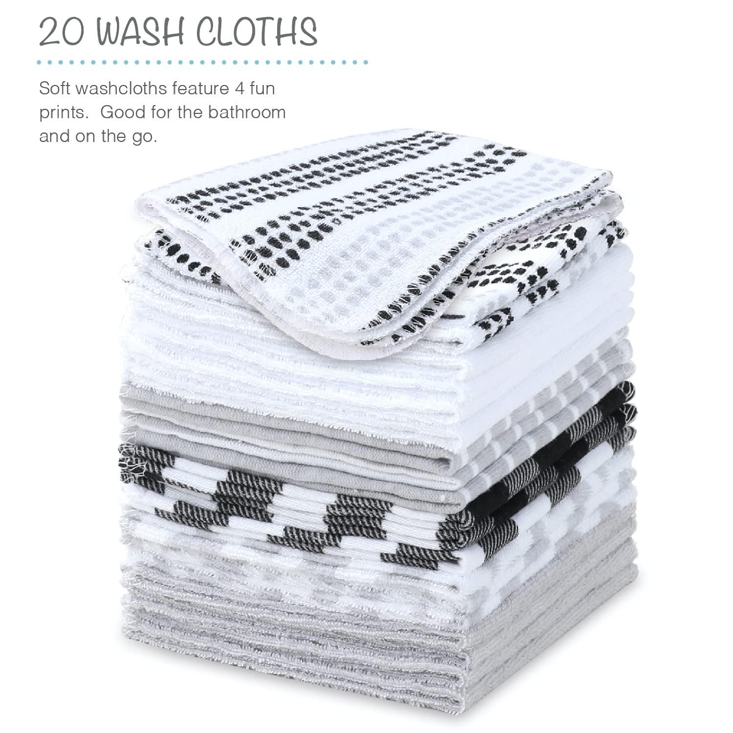 So Fresh Hooded Towels and Washcloths Baby Bath Gift Set