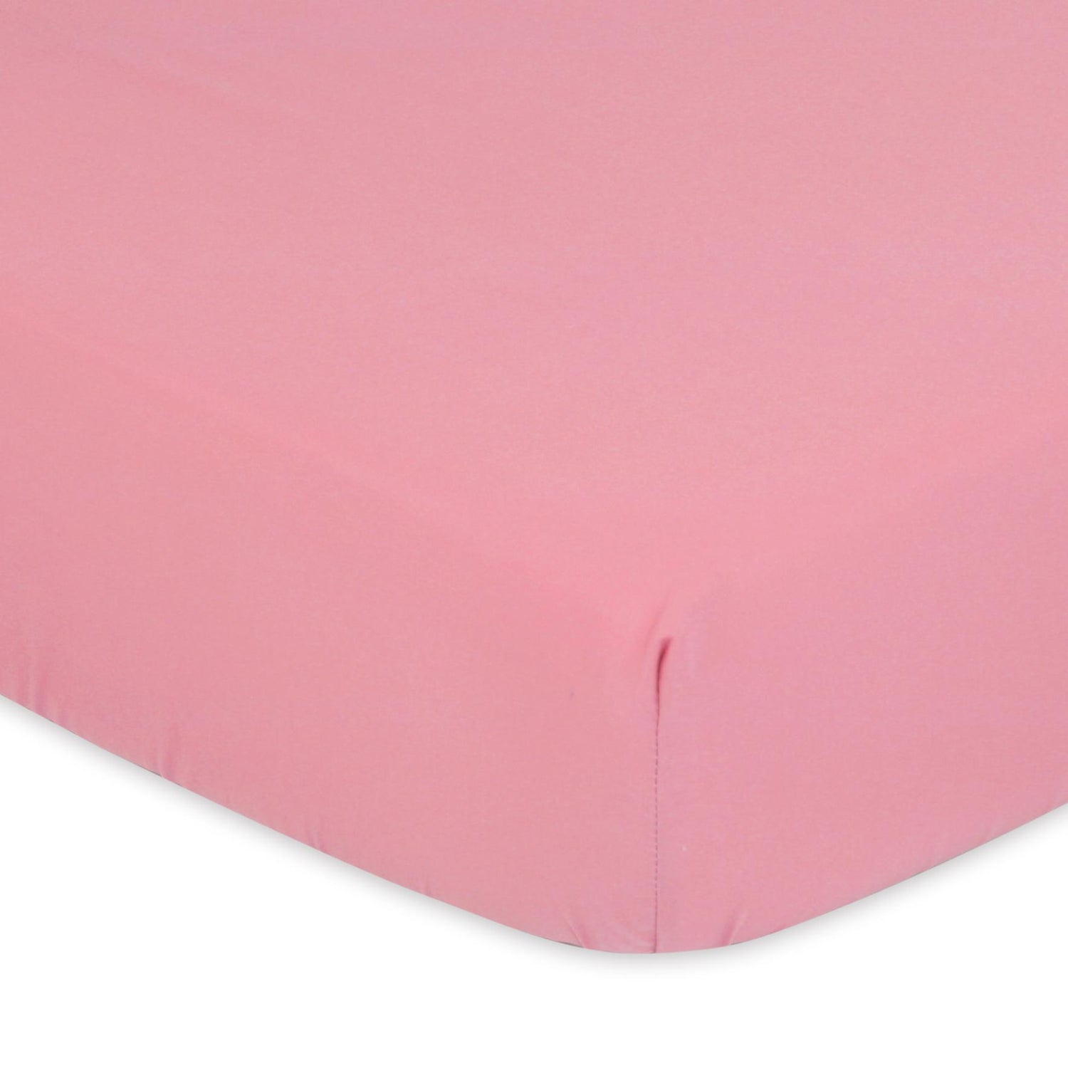 Pink Elephant 4-Pack Fitted Crib Sheet Set