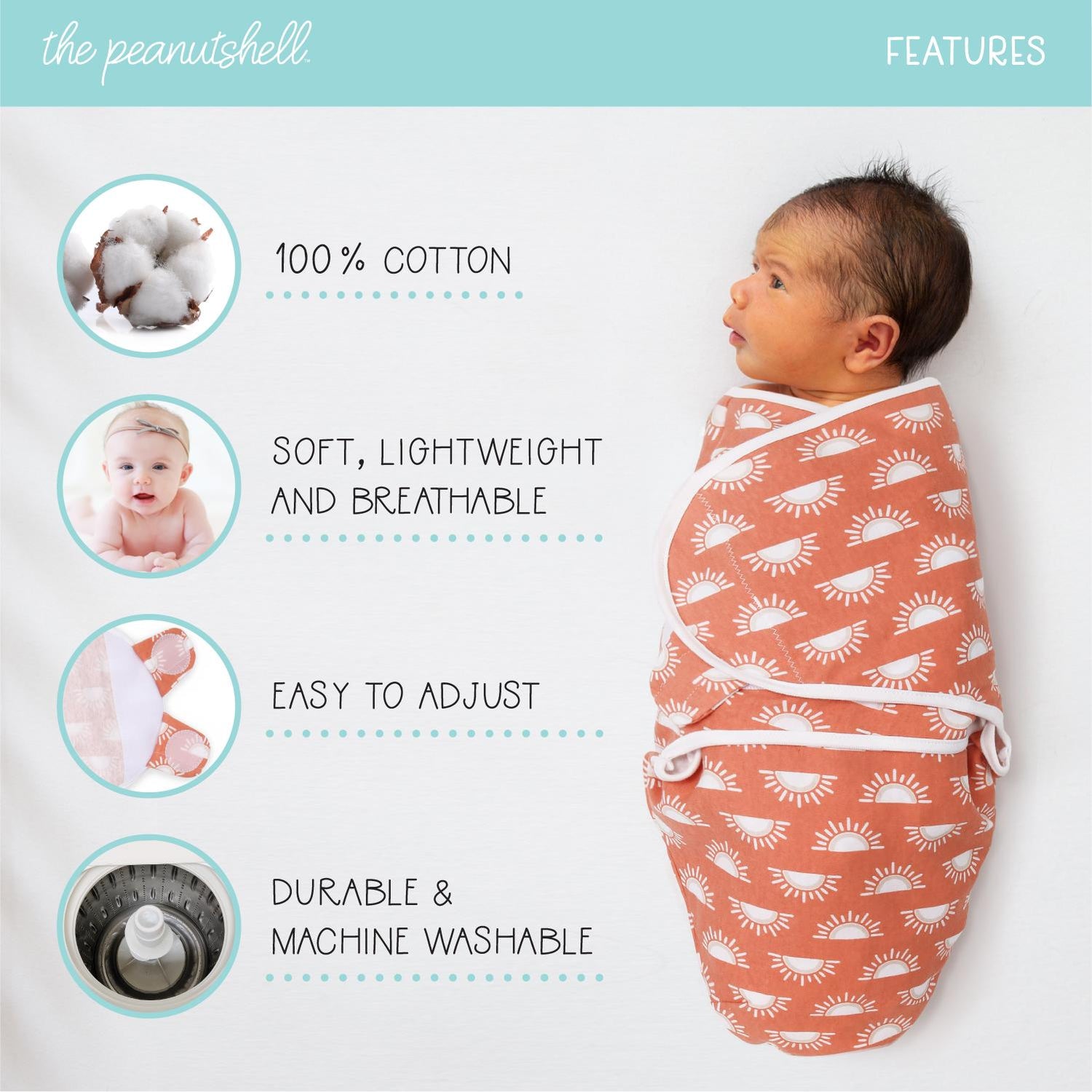 Desert Safari Swaddles, 3 Pack Set