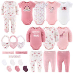 Rainbow Safari Baby 23-piece clothing gift set all