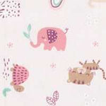 Rainbow Safari Baby layette gift set swatch