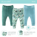 Wild Jungle Baby layette gift set pants