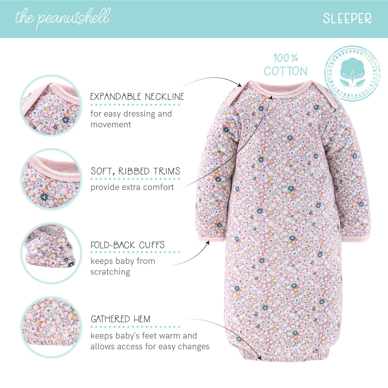 16-Piece Layette Gift Set, Prairie Floral