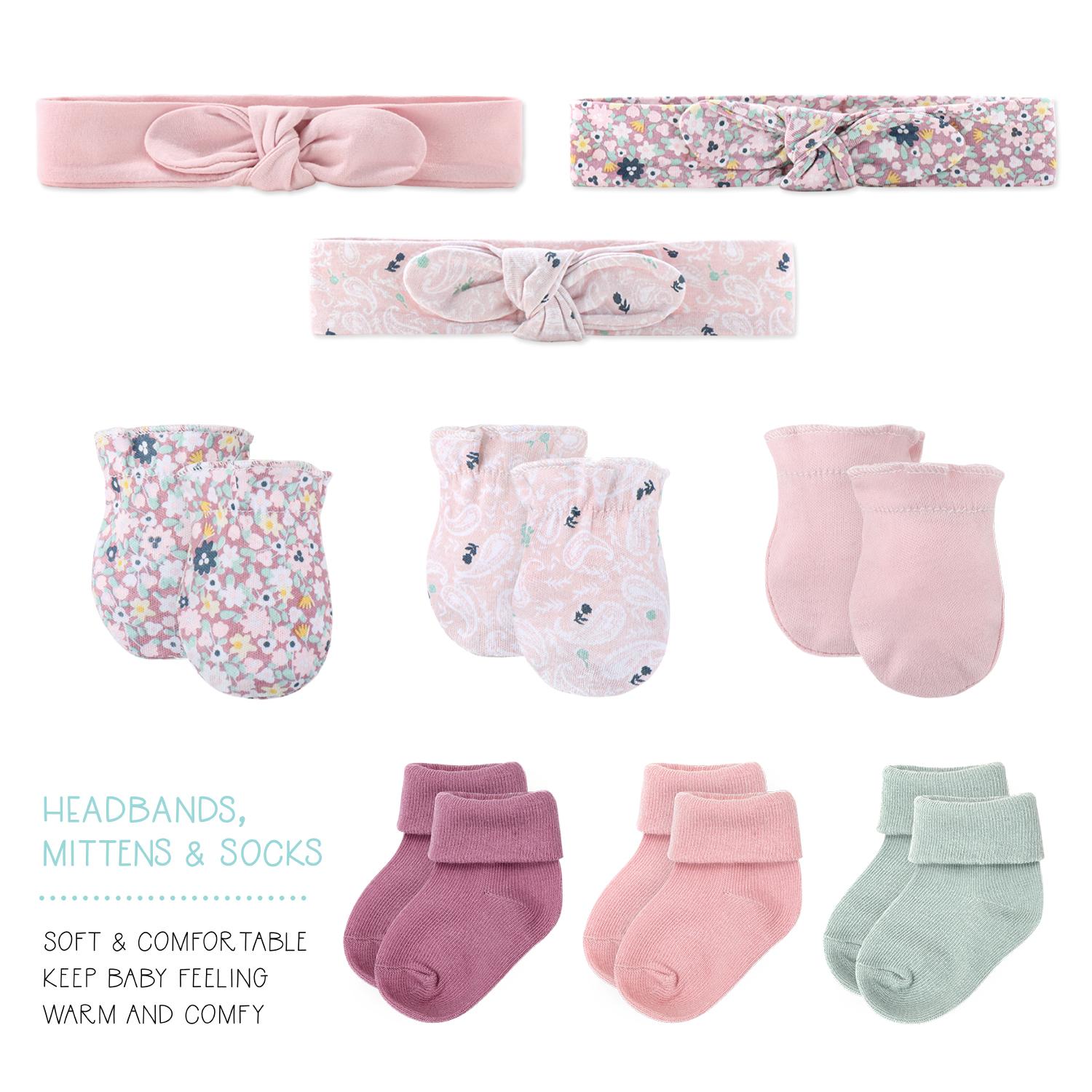 16-Piece Layette Gift Set, Prairie Floral