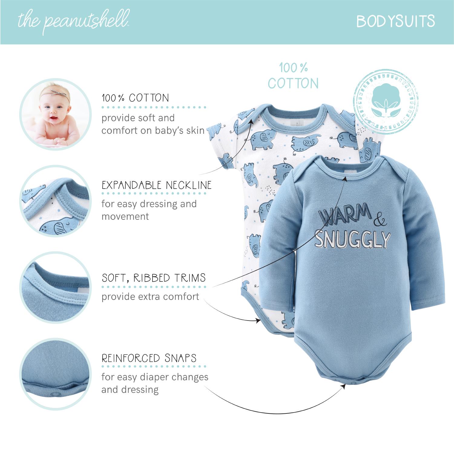 30-Piece Layette Gift Set, Blue Elephant