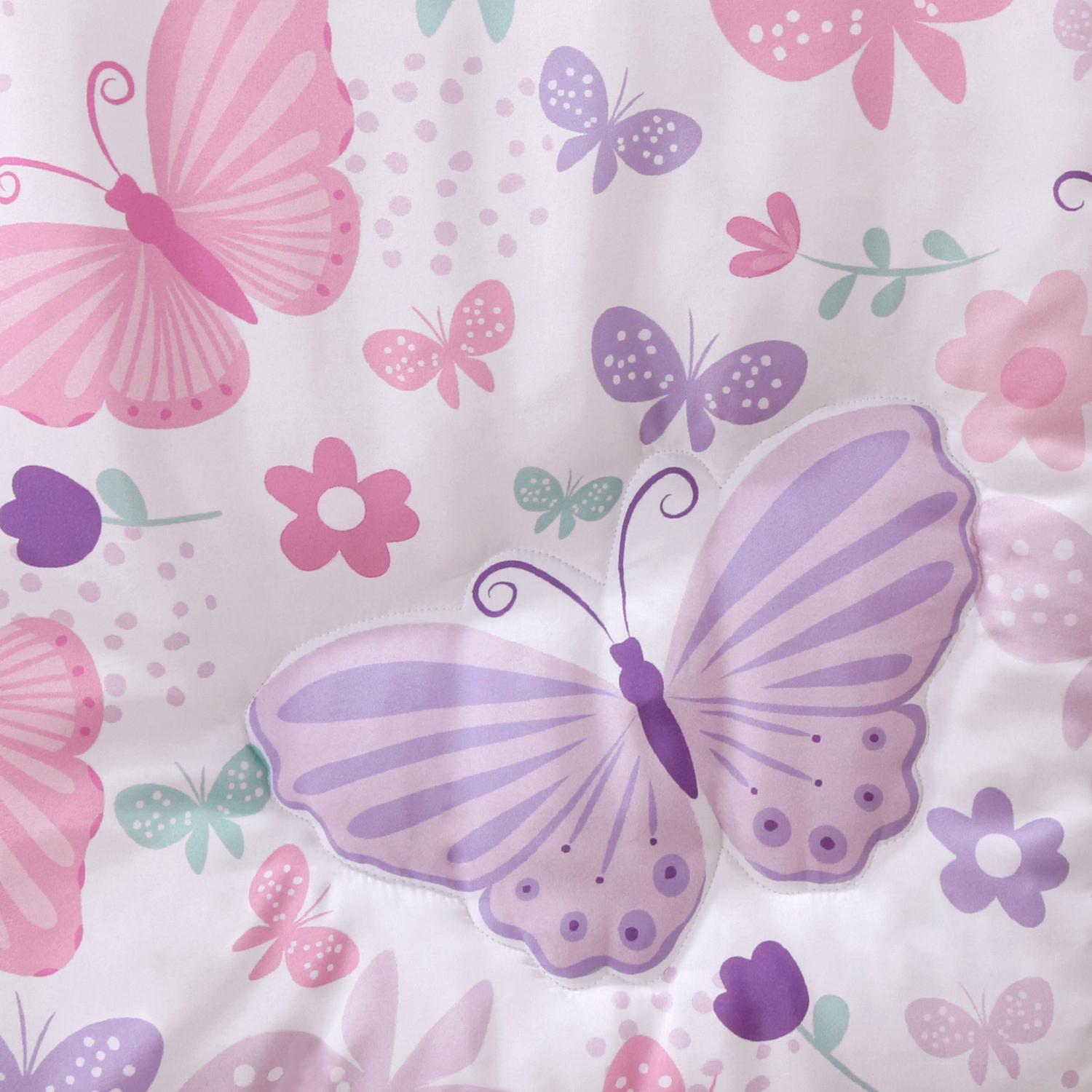 Butterfly Song 3-Piece Crib Bedding Set