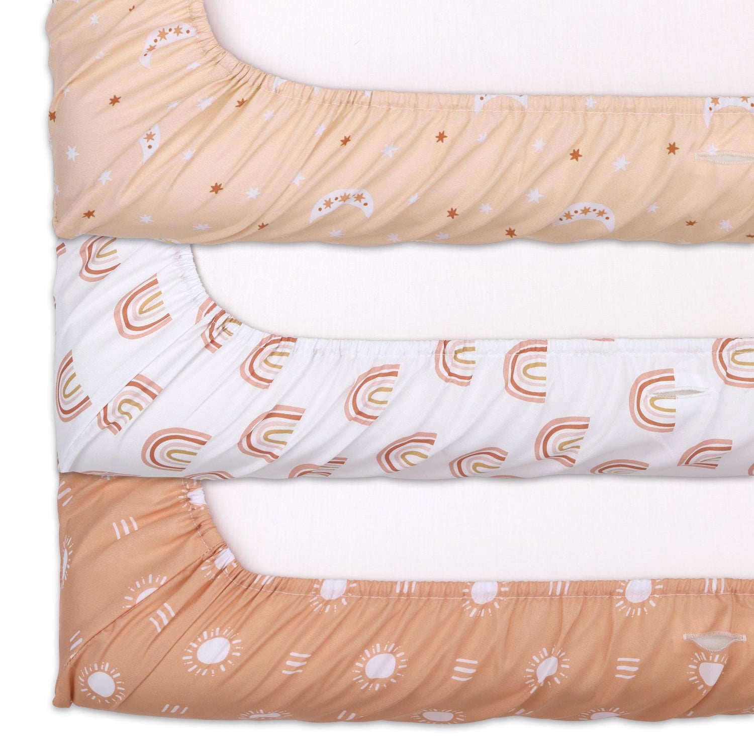 Boho 3-Pack Changing Pad Covers