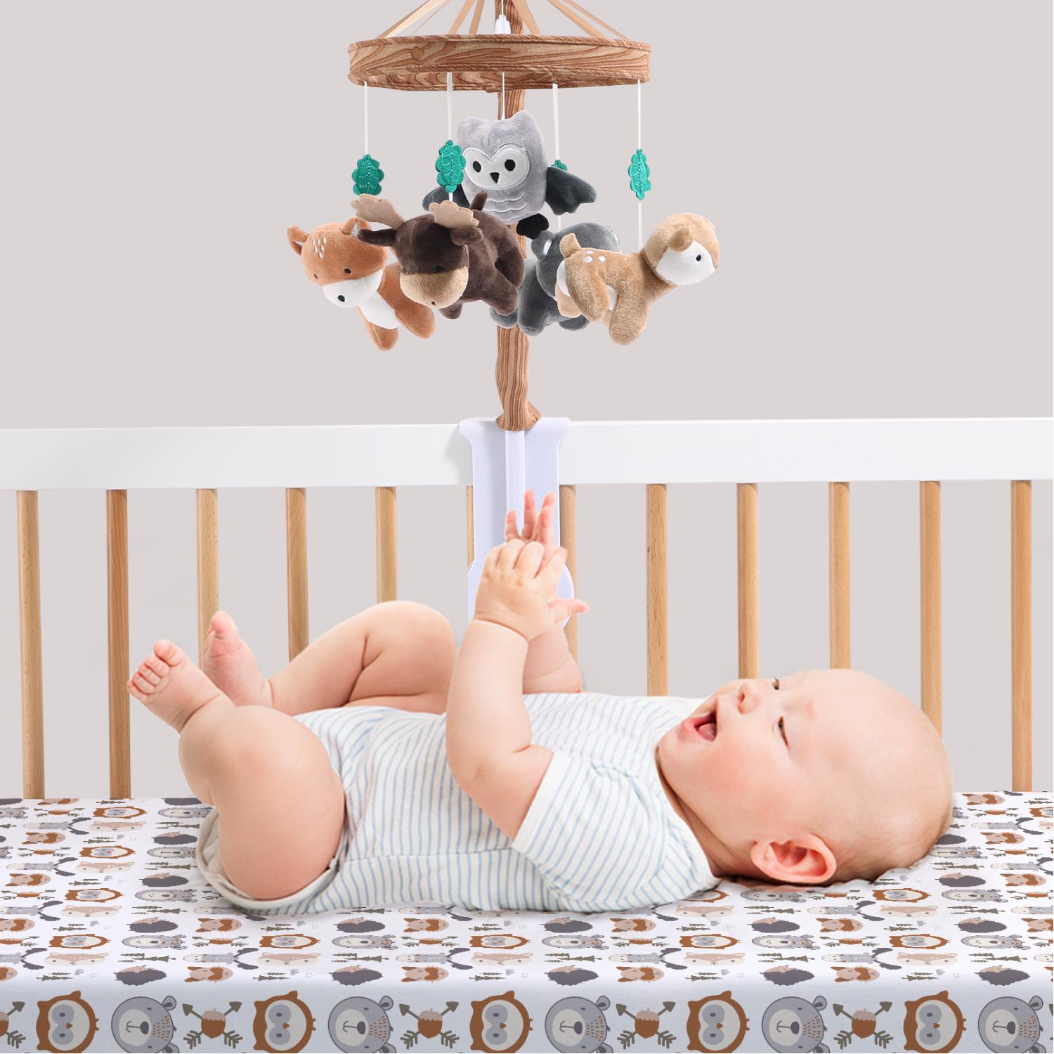 Farm animal shops baby crib mobile