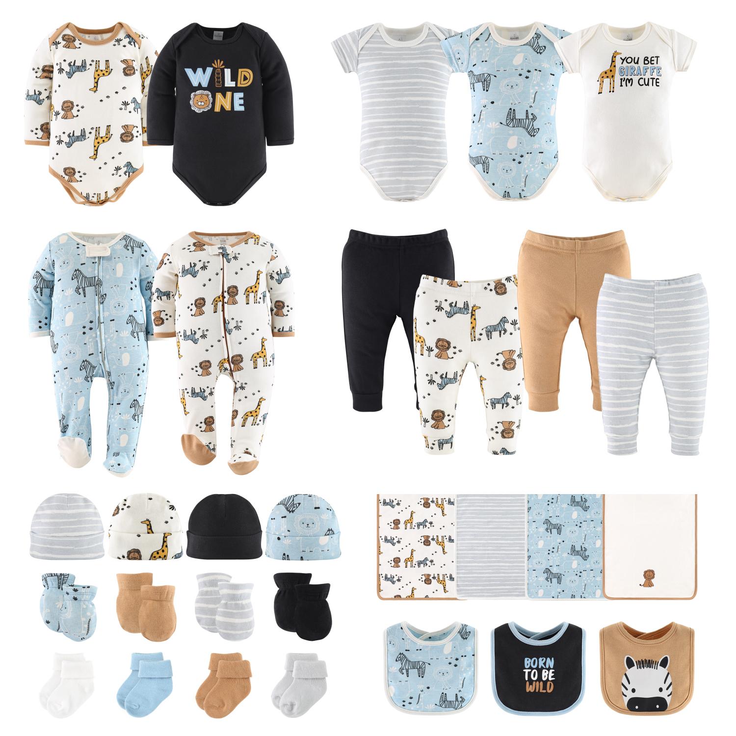 30-Piece Layette Gift Set, Safari Explorer