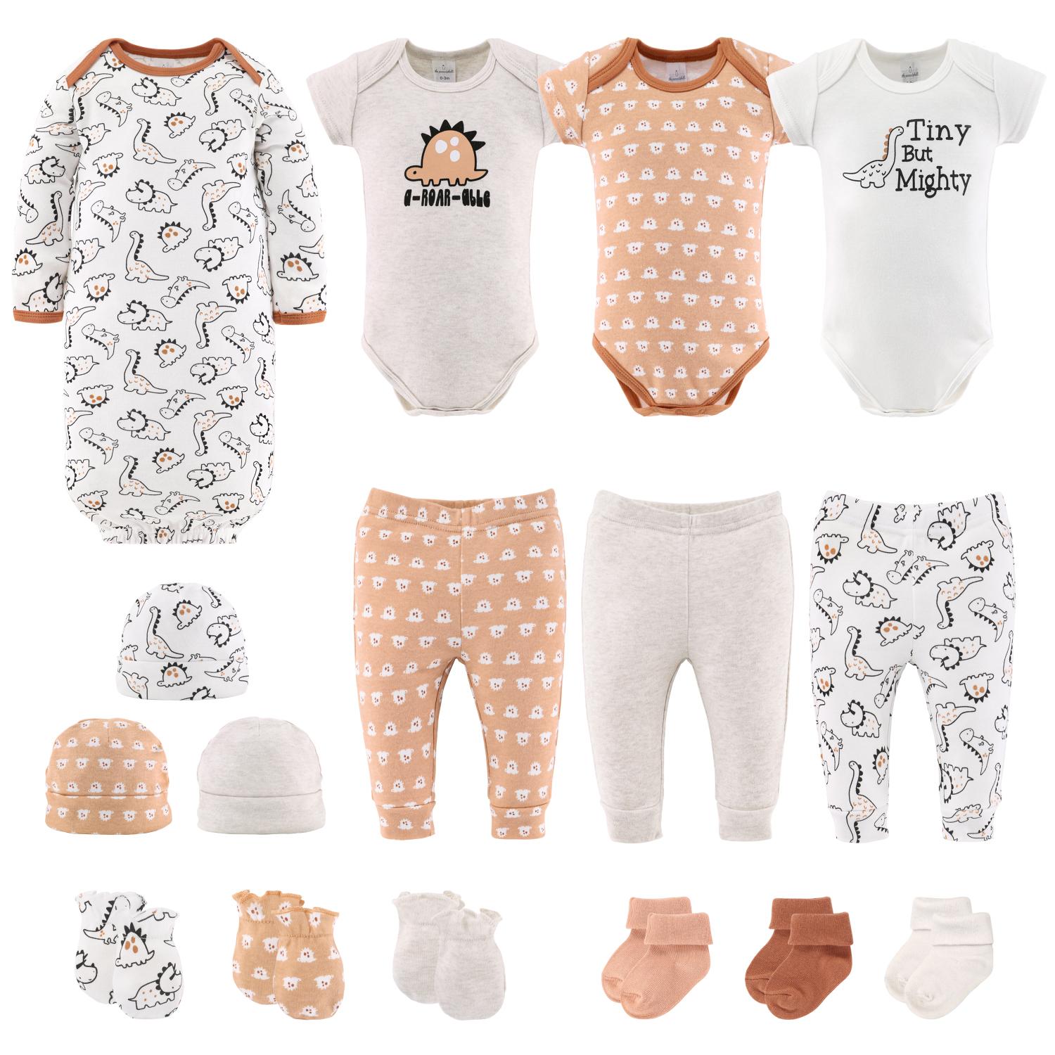 16-Piece Layette Gift Set, Tiny Dino