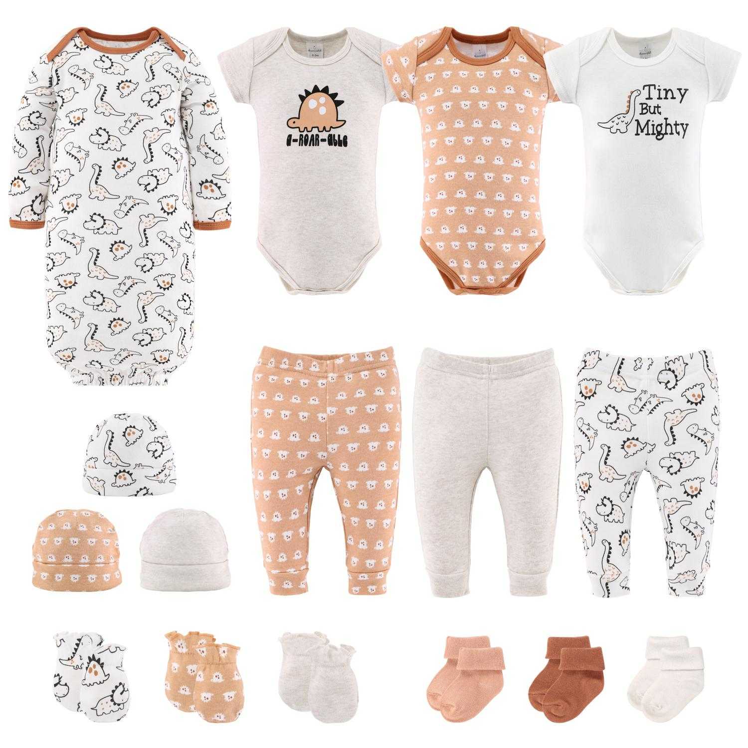 Tiny Dino Baby layette gift set all