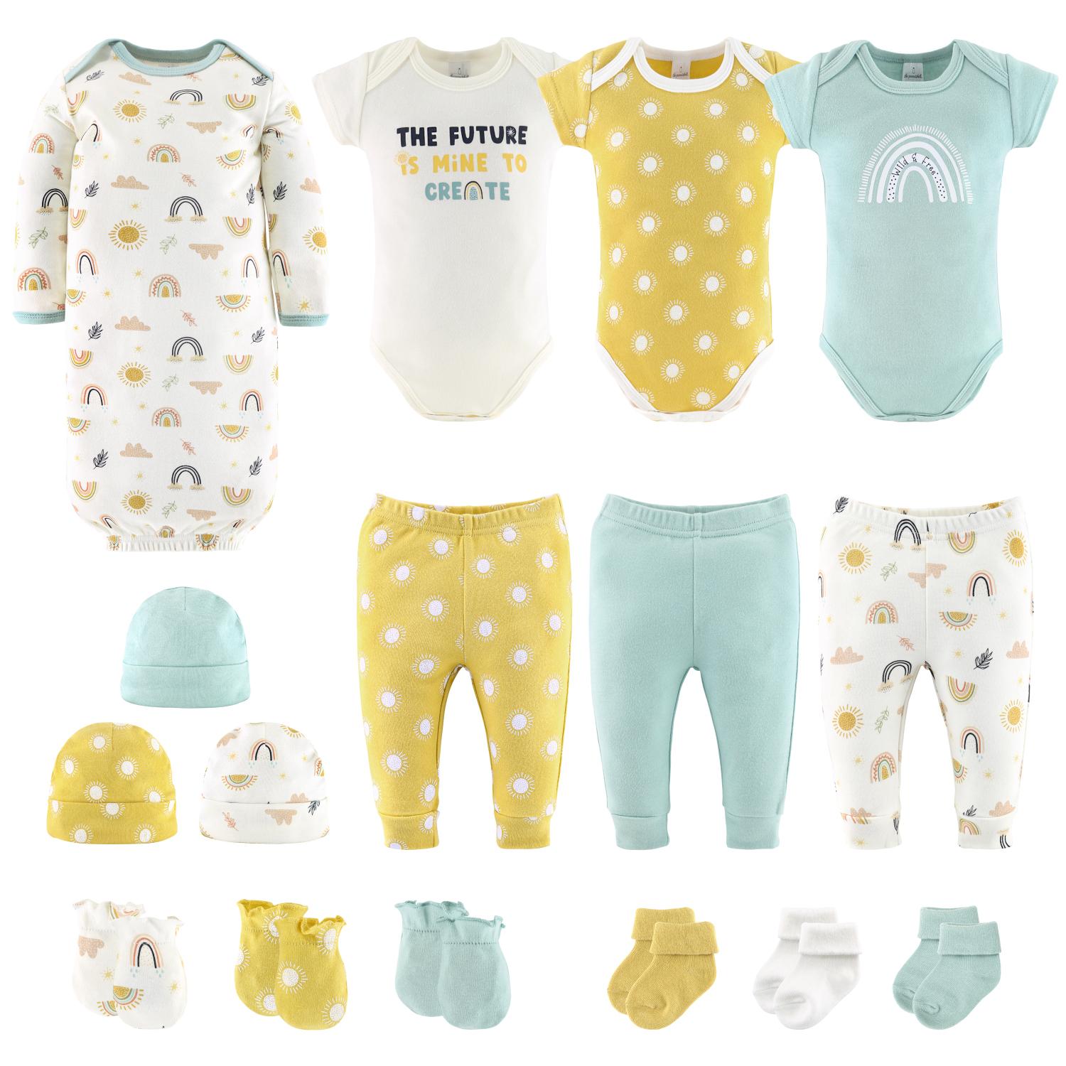 16-Piece Layette Gift Set, Sunny Side Up