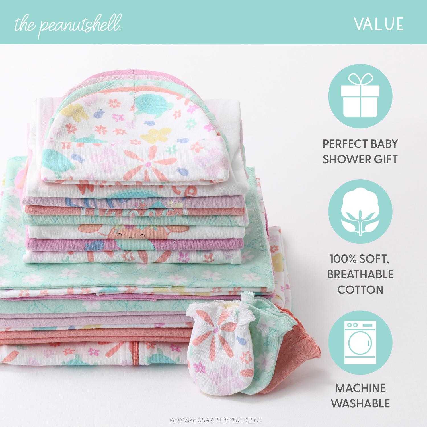 Ocean Flower Baby layette gift set value