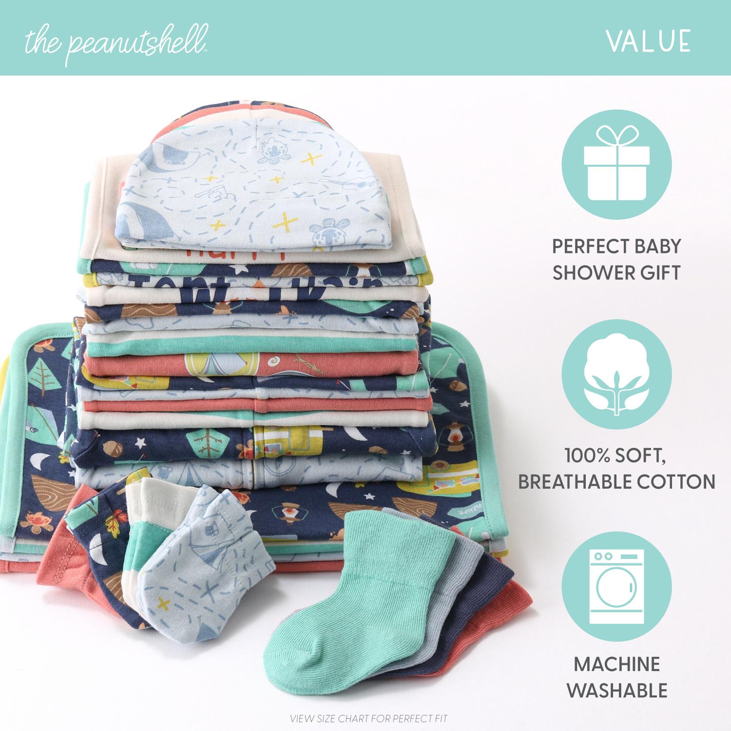 30 Piece Layette Gift Set, Happy Camper