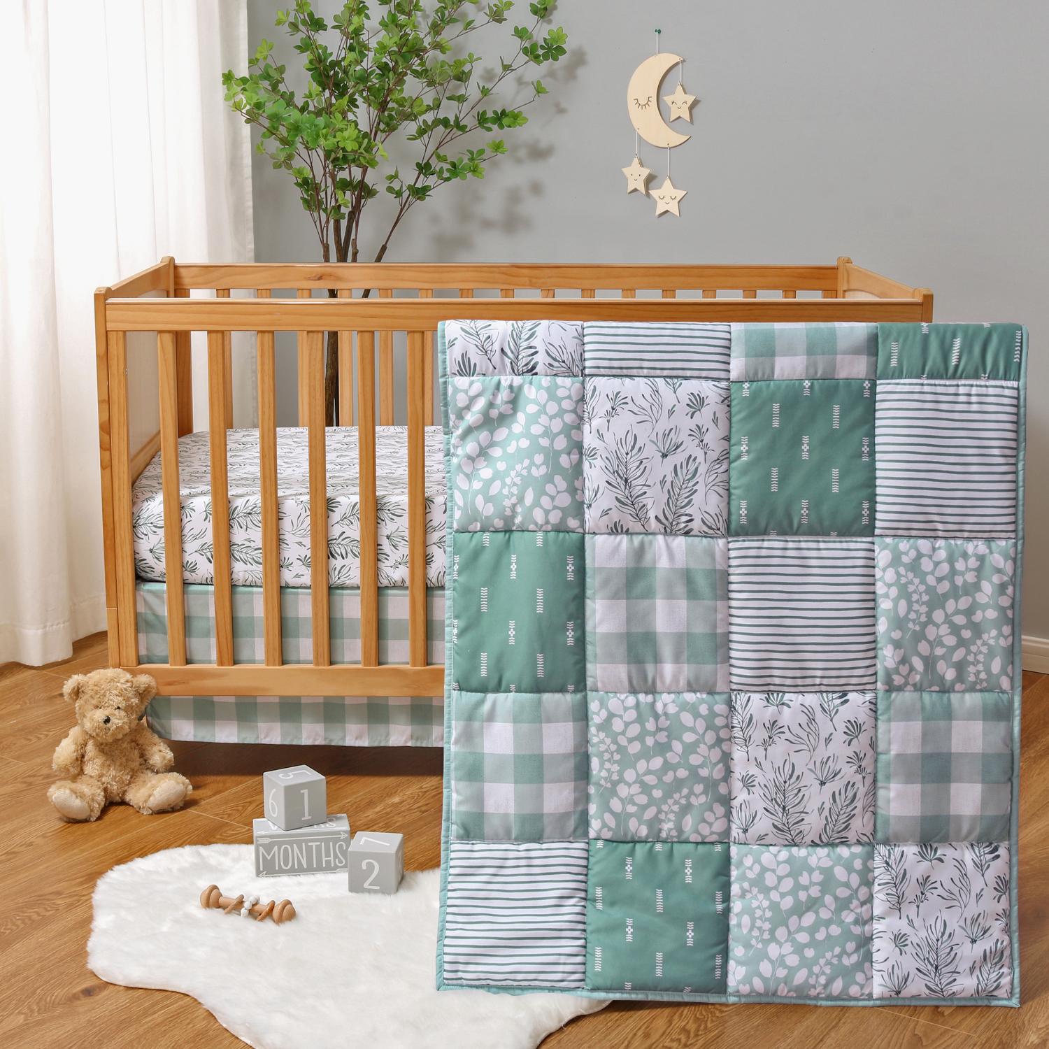 Sage 3-Piece Crib Bedding Set