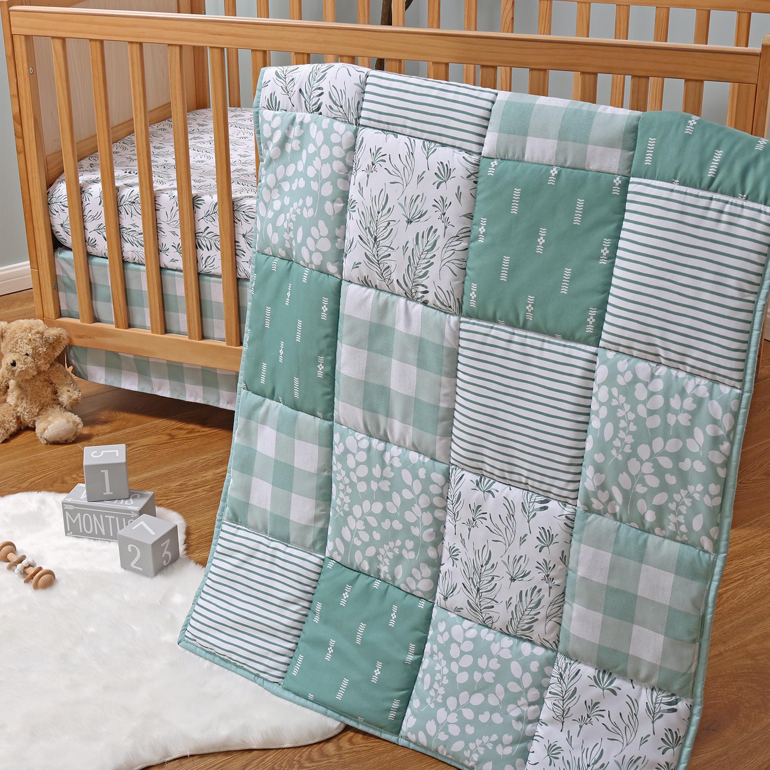 Sage 3-Piece Crib Bedding Set