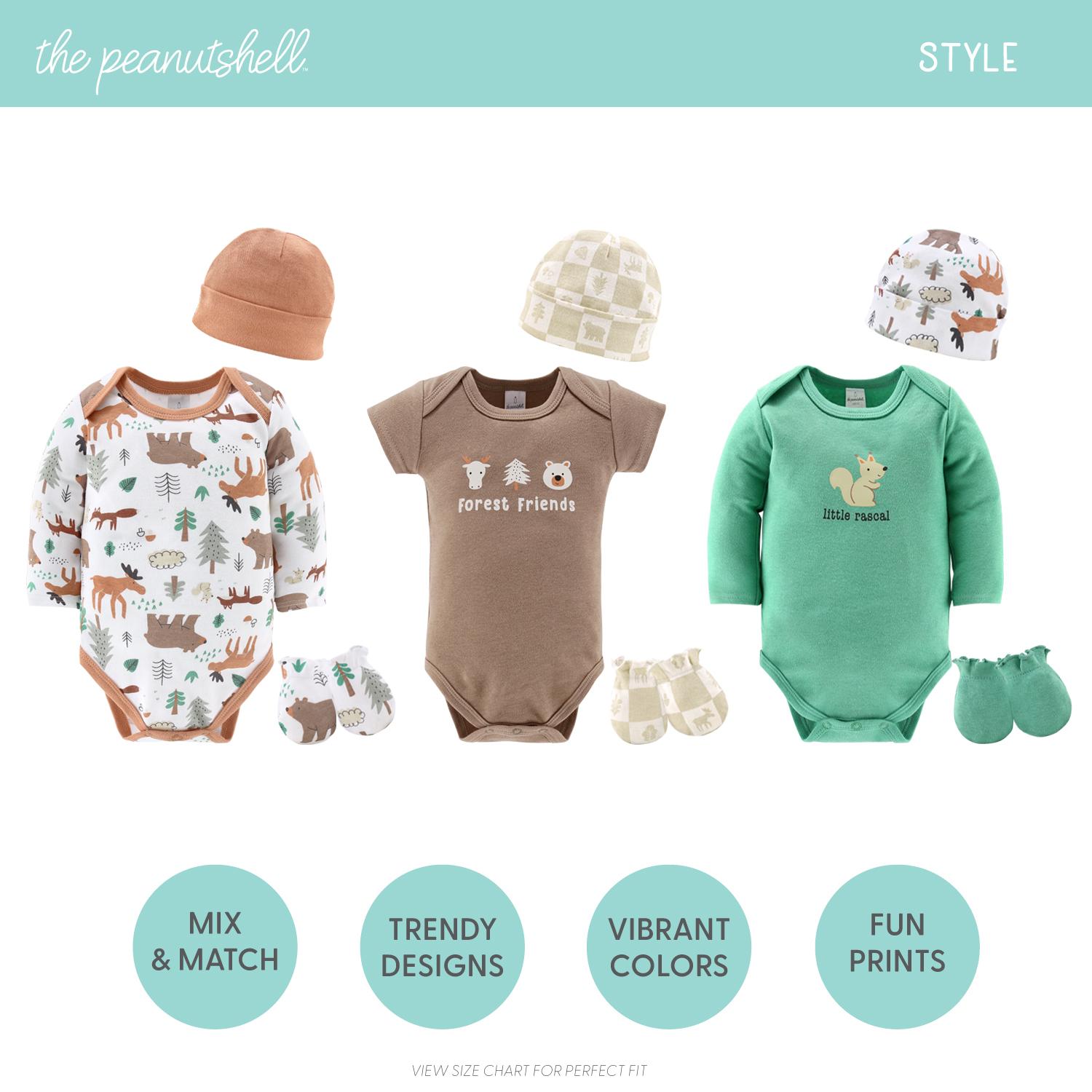 23 Piece Layette Gift Set, Wilderlust