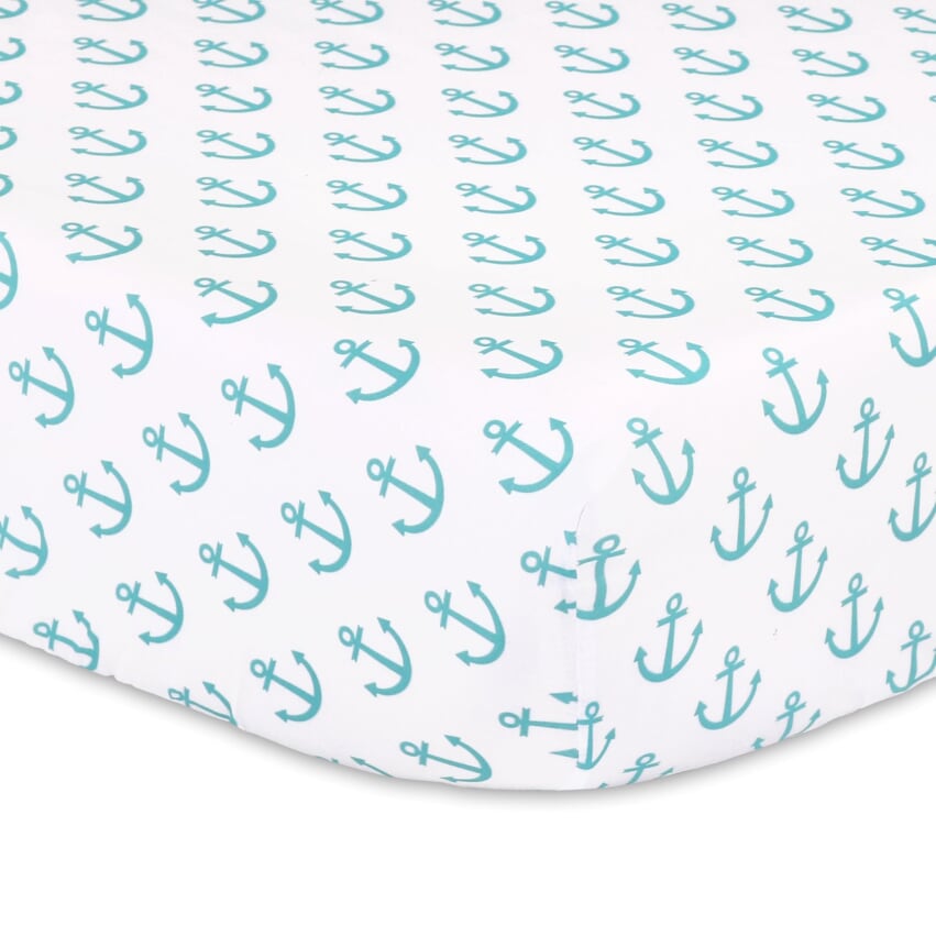 Nautical 3-Piece Crib Bedding Set