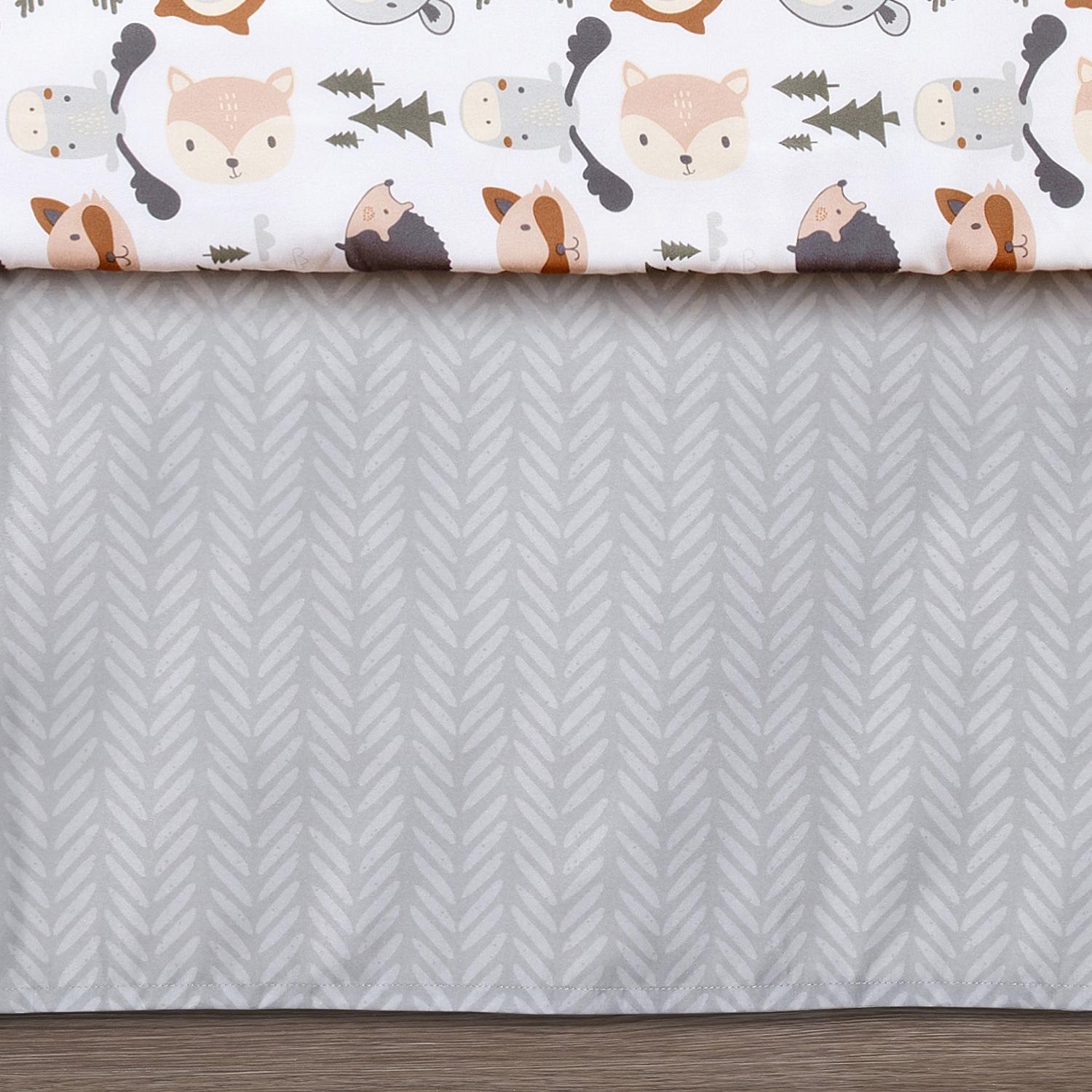 Woodland Walk 3-Piece Crib Bedding Set