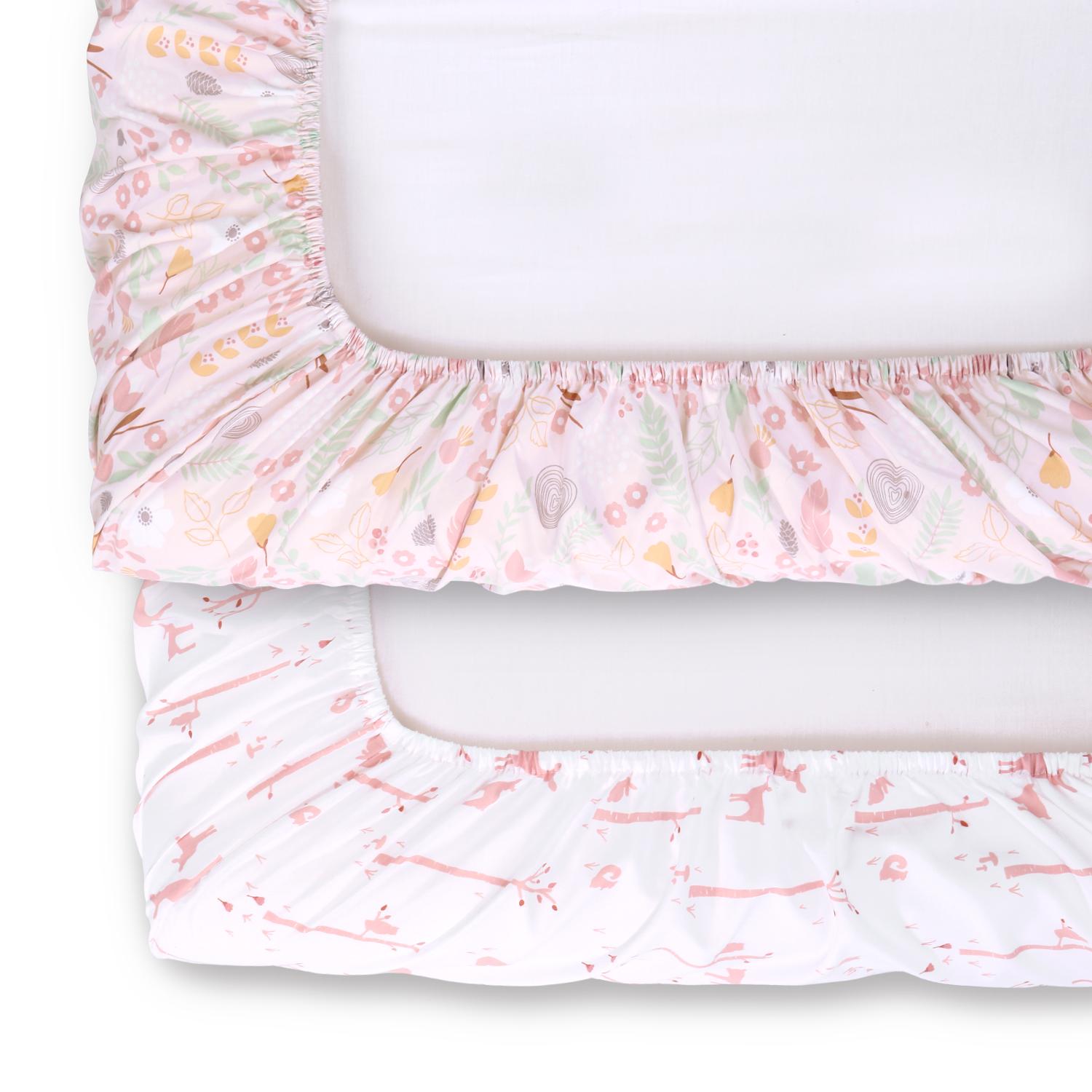 Woodland and Whimsy 2-Pack Crib Sheet Set