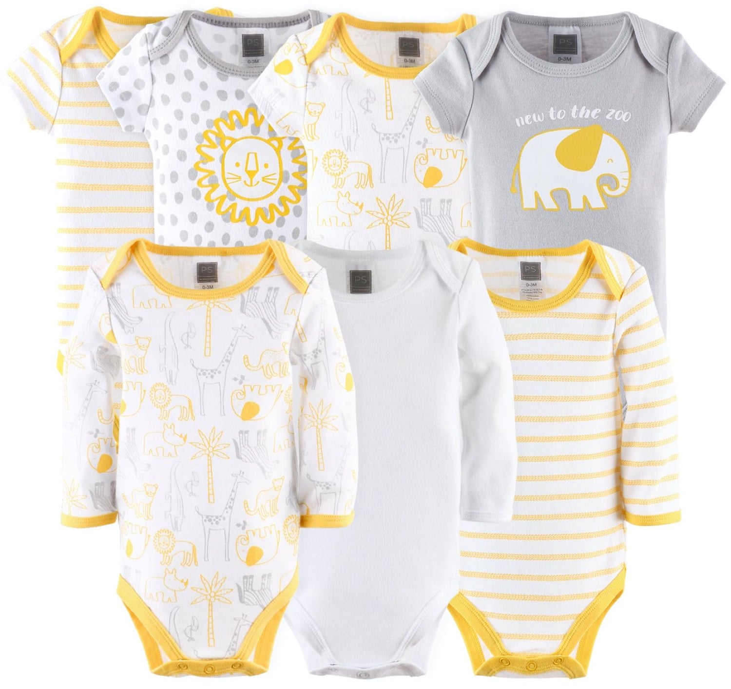 23-Piece Newborn Baby Layette Gift Set, Yellow, White