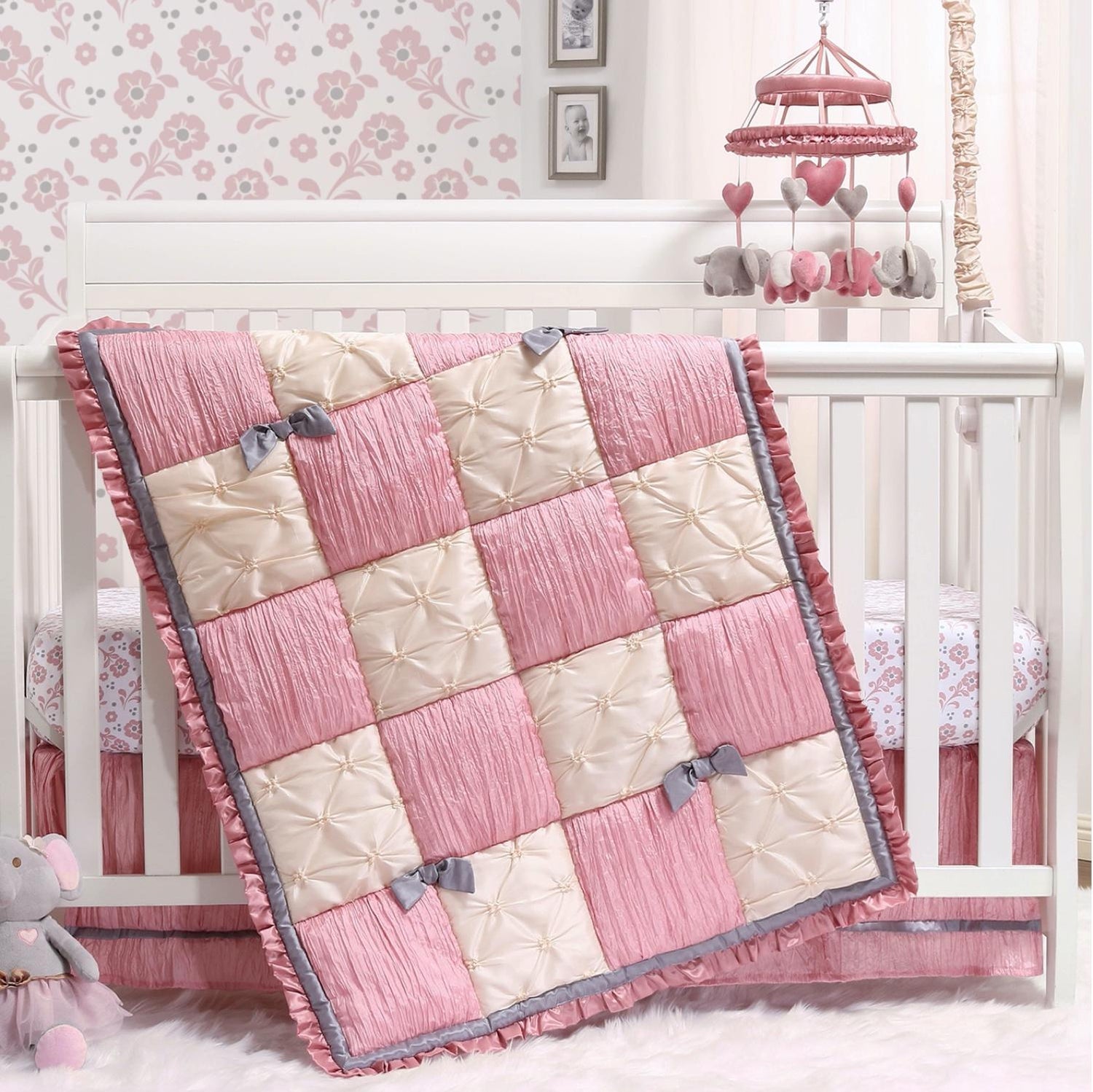 Bella 3-Piece Crib Bedding Set