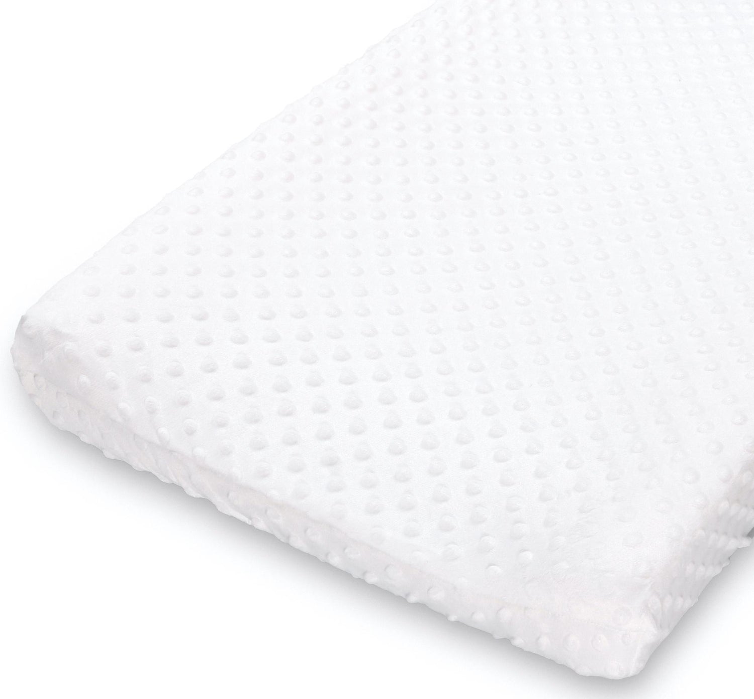 Pink & White Minky Dot Changing Pad Covers