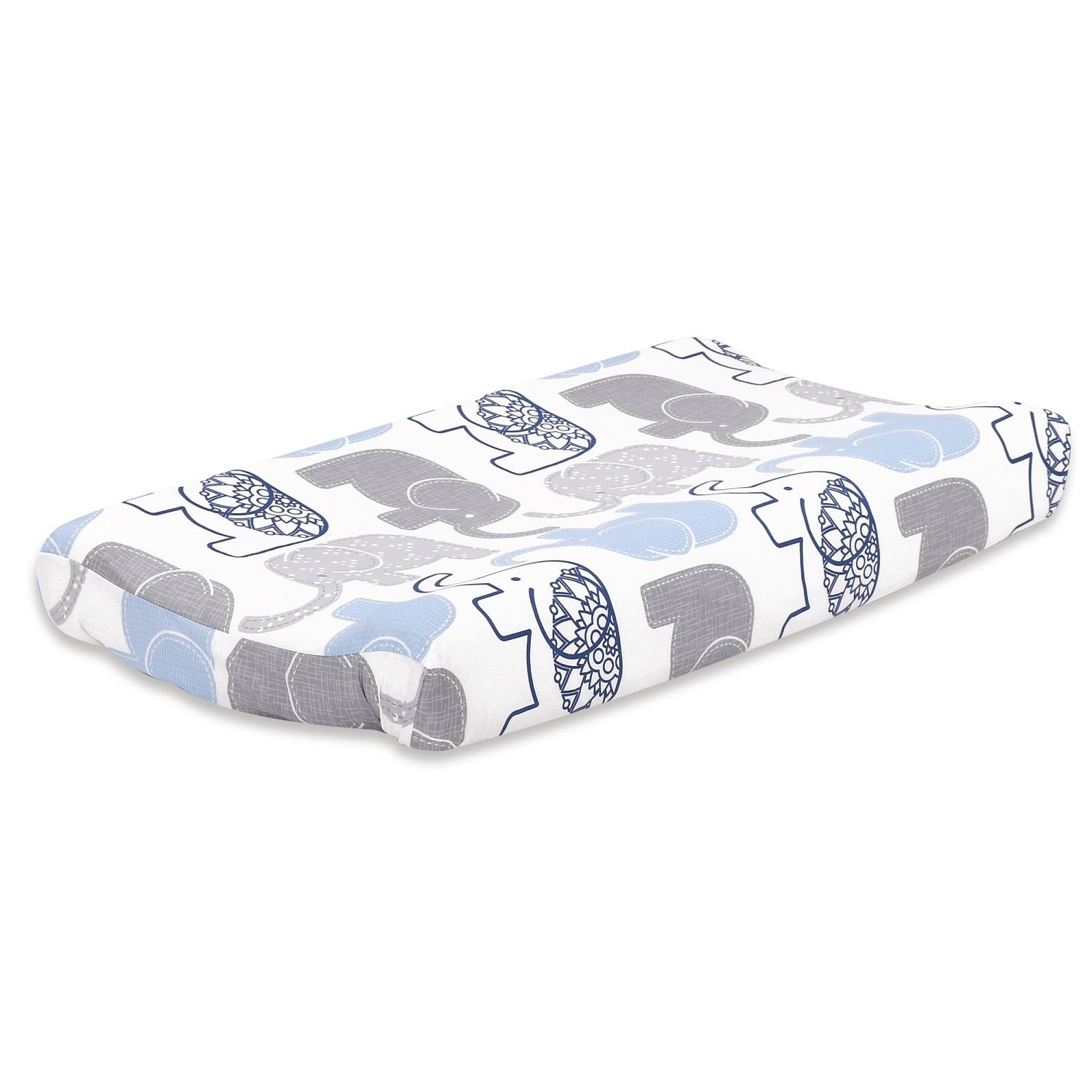 Little Peanut Navy Changing Pad Cover