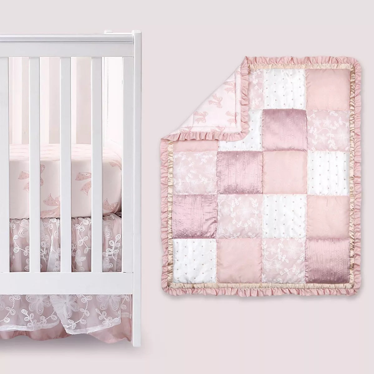 Grace 4-Piece Crib Bedding Set