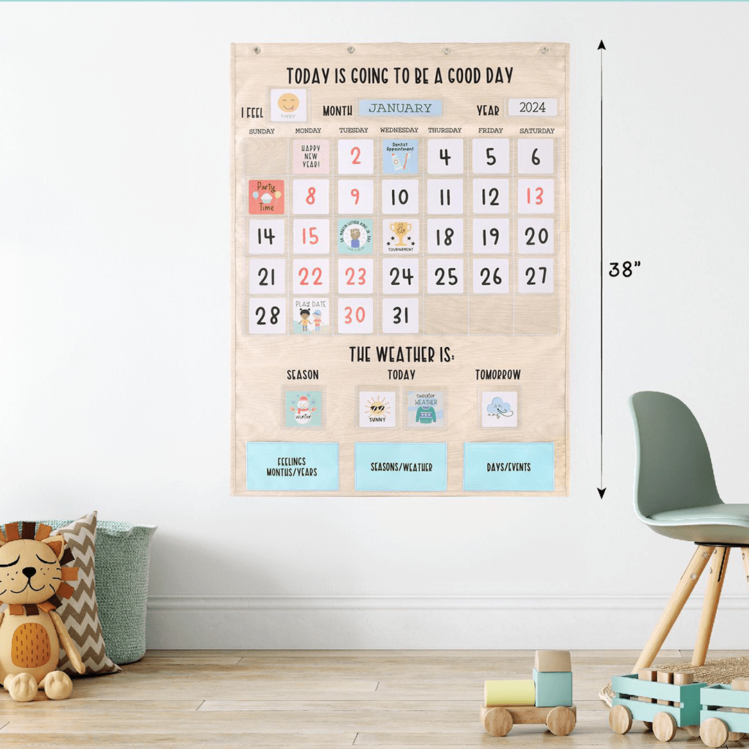 Today is a Good Day Children's Learning Calendar