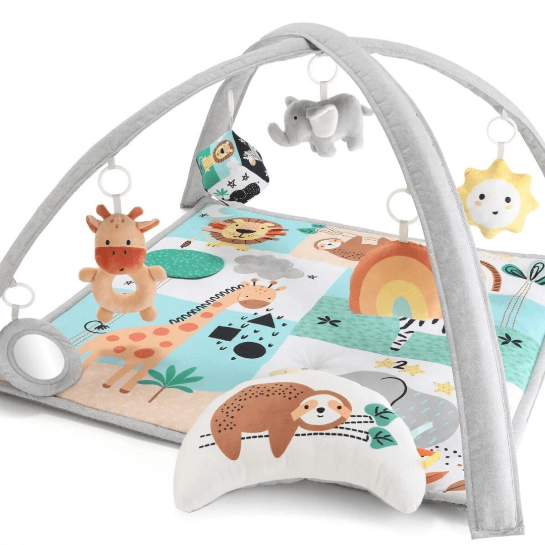 Safari 7-in-1 Baby Activity Gym and Playmat